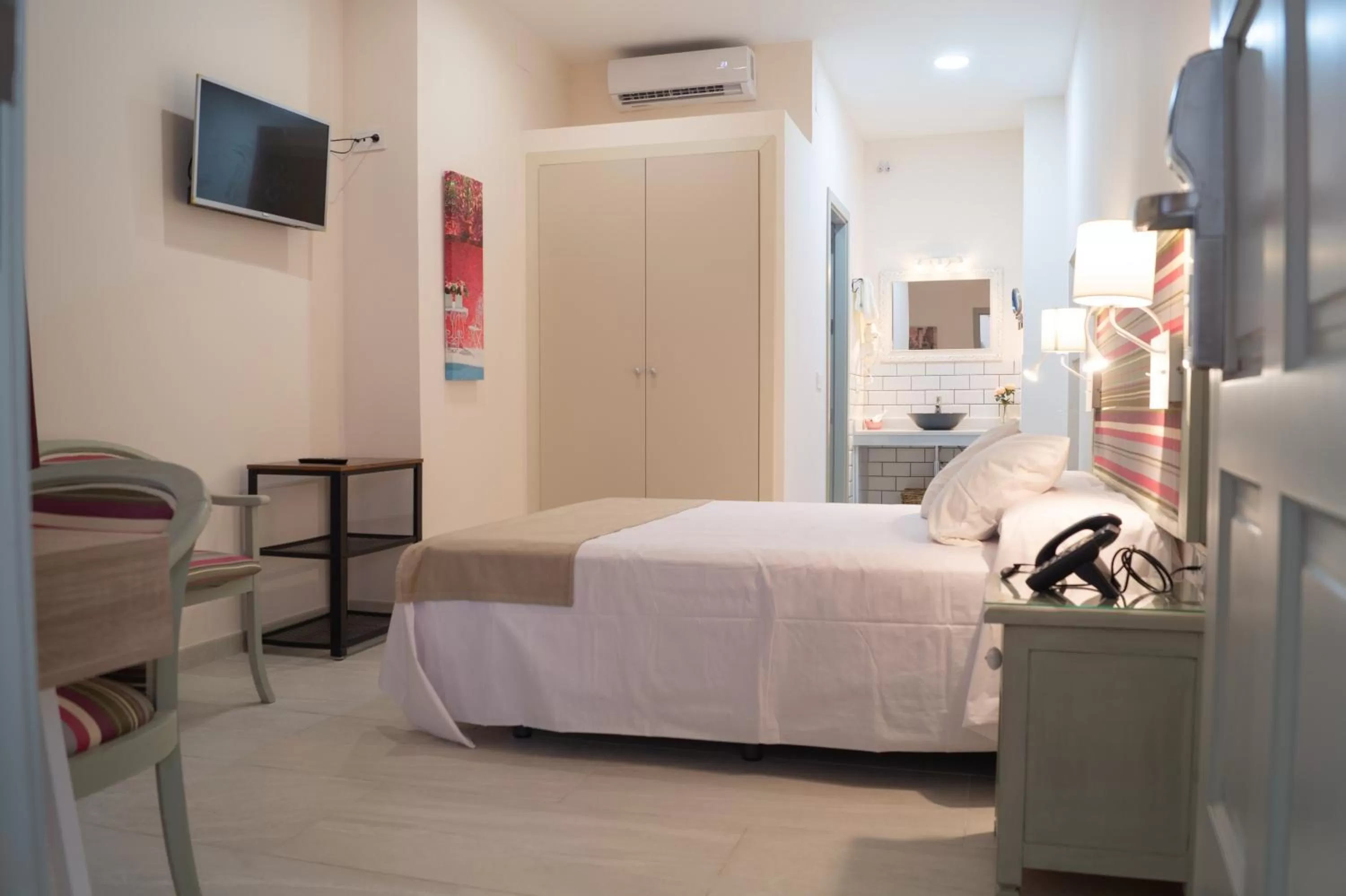 Bed in Hospedería Baños Arabes de Córdoba Dos