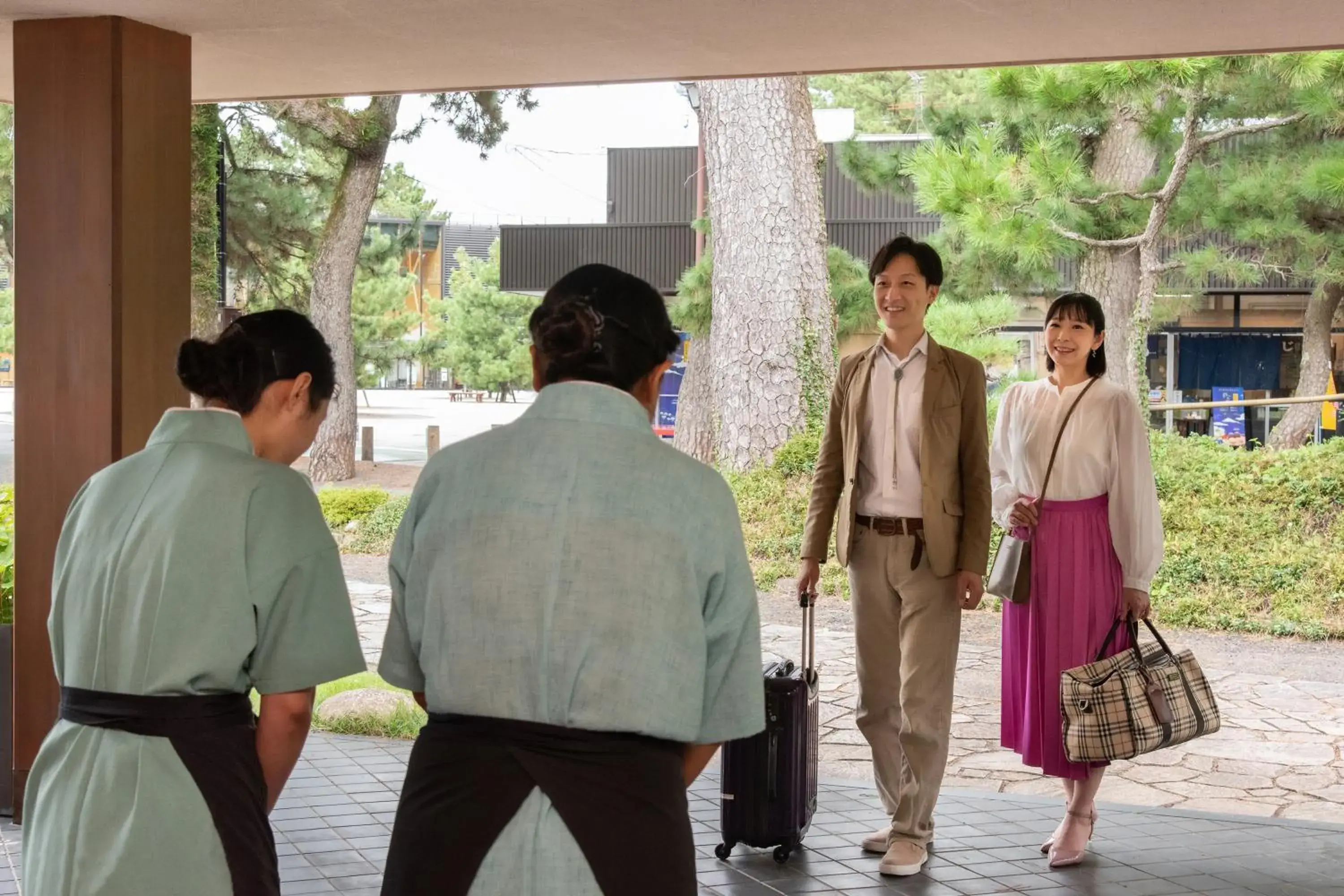 Staff in Hotel Hagoromo