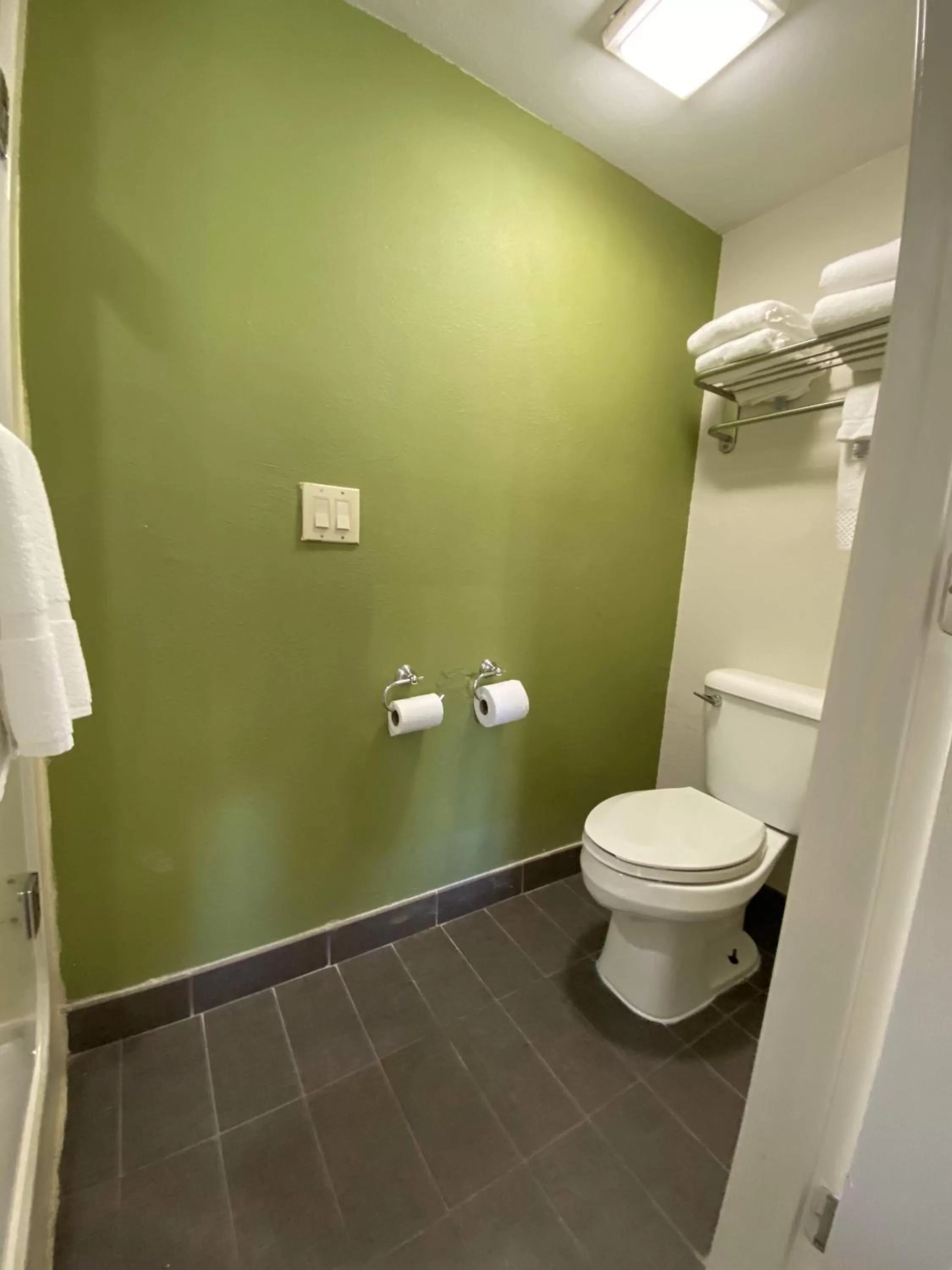 Toilet in Sleep Inn Atlanta Airport