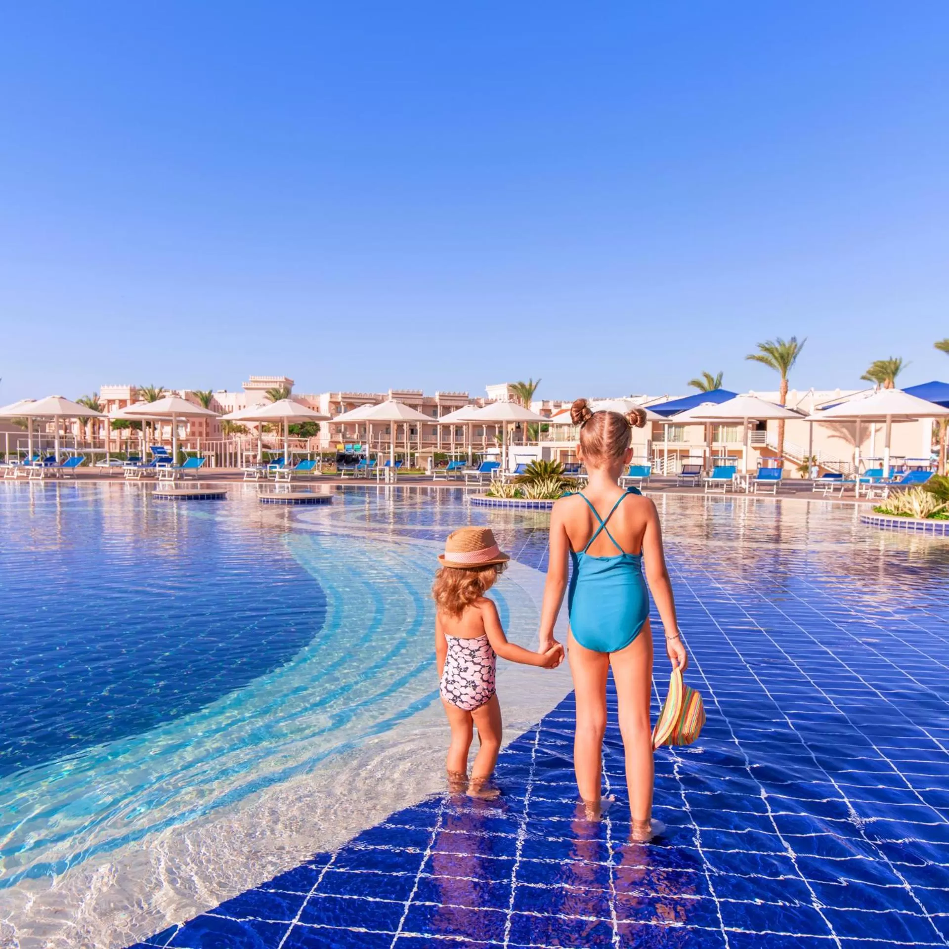 Swimming pool in Beach Albatros Aqua Park - Hurghada