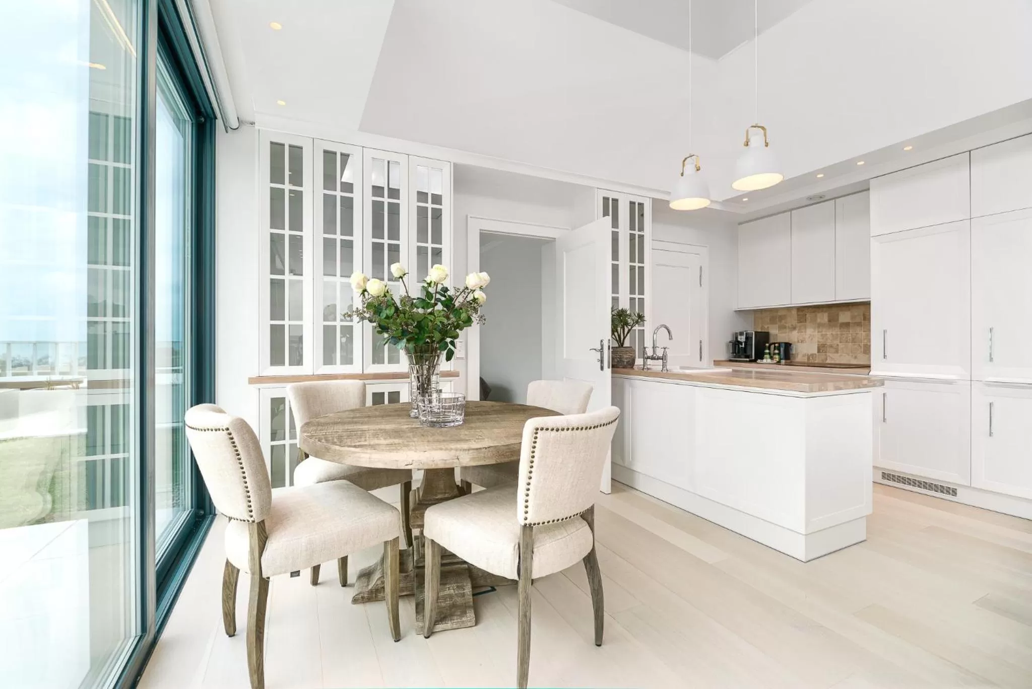 Kitchen or kitchenette in Dune Resort Mielno - C