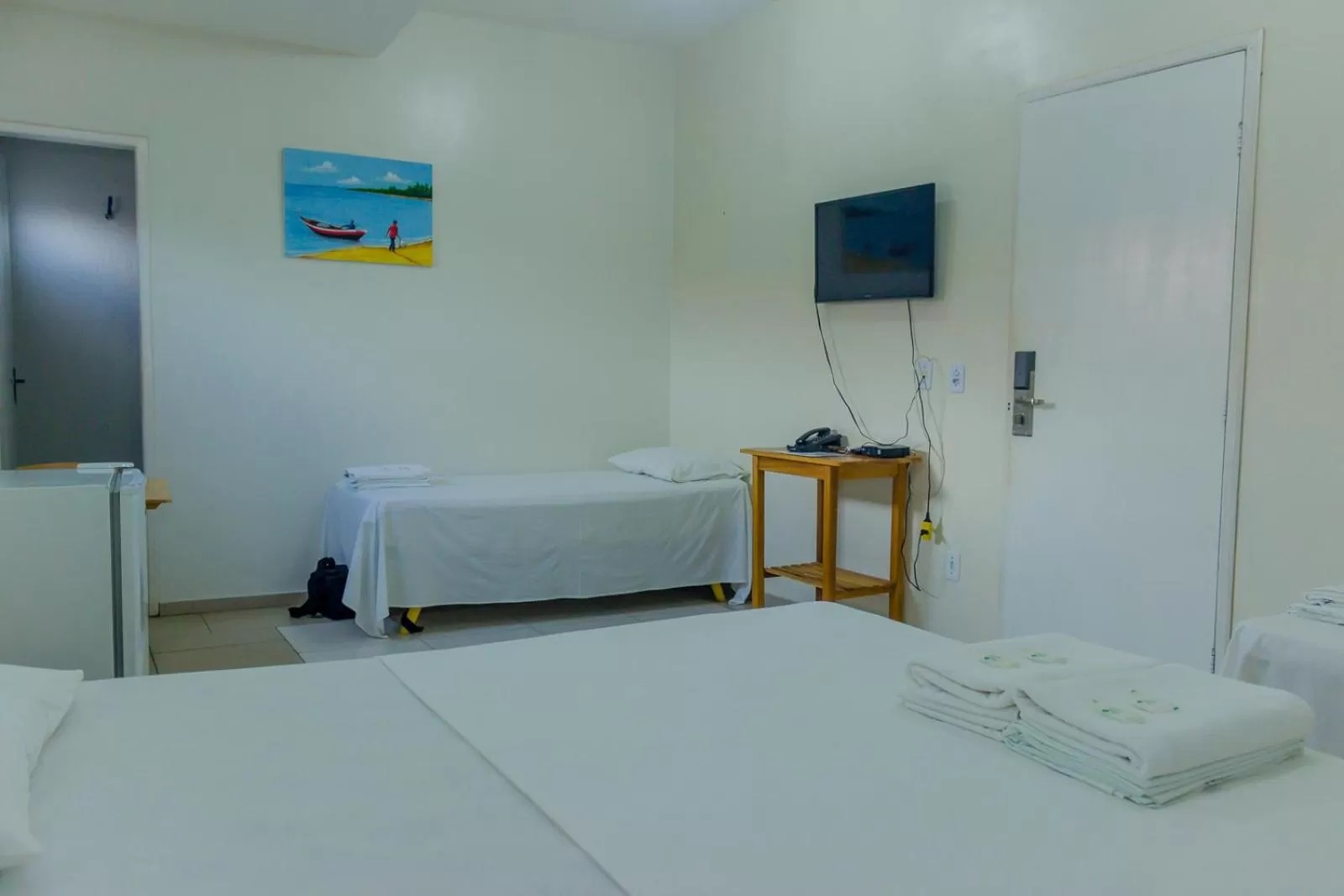 Bed in Pousada Vila do Carmo