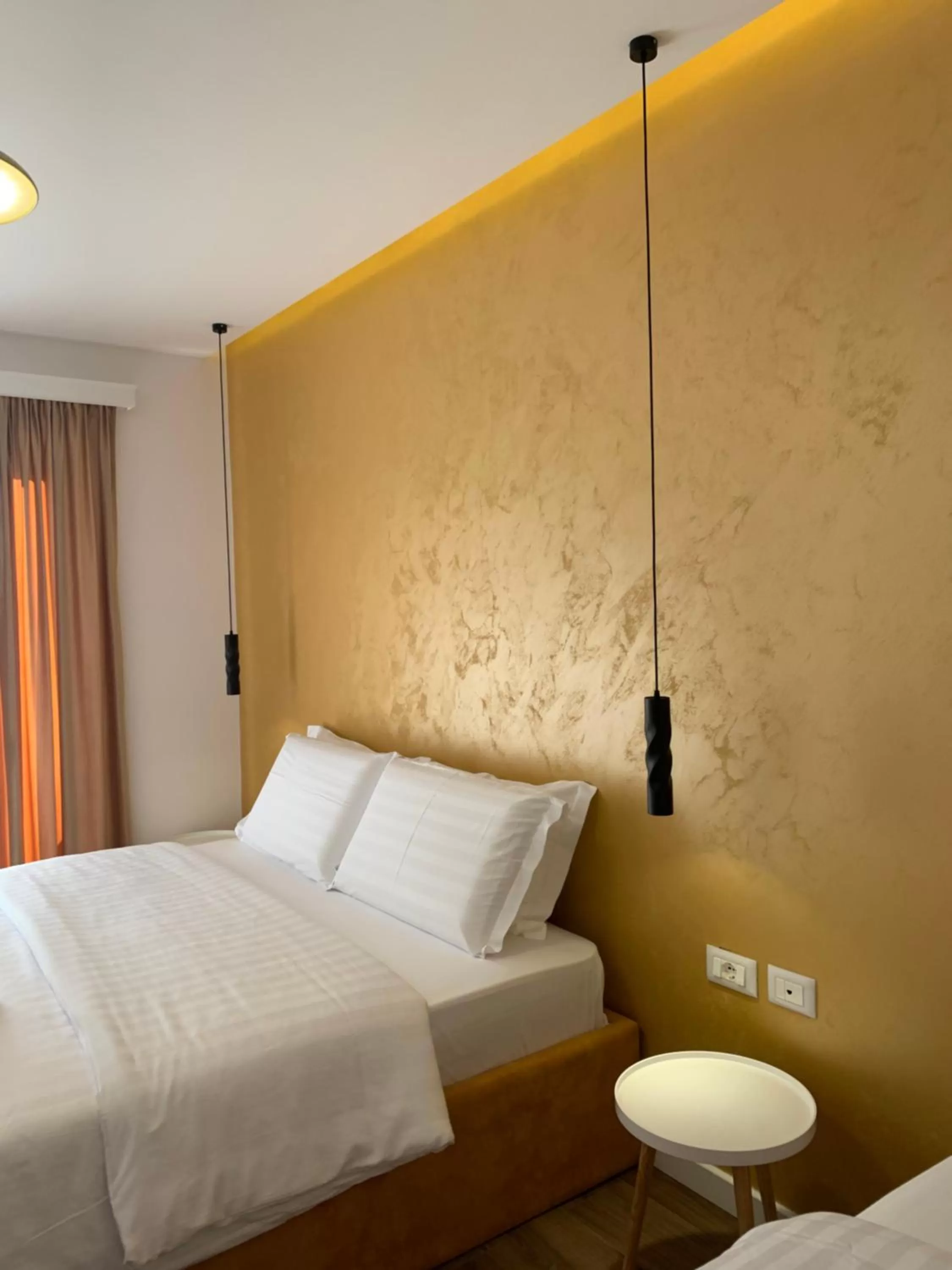 Bed in Grand Hotel Pogradec