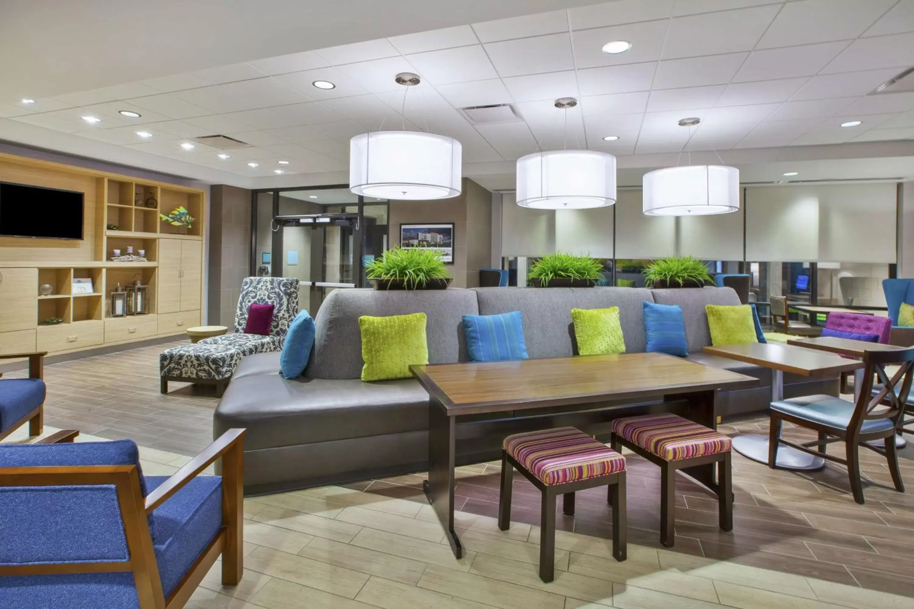 Lobby or reception in Home2 Suites By Hilton Pittsburgh Area Beaver Valley