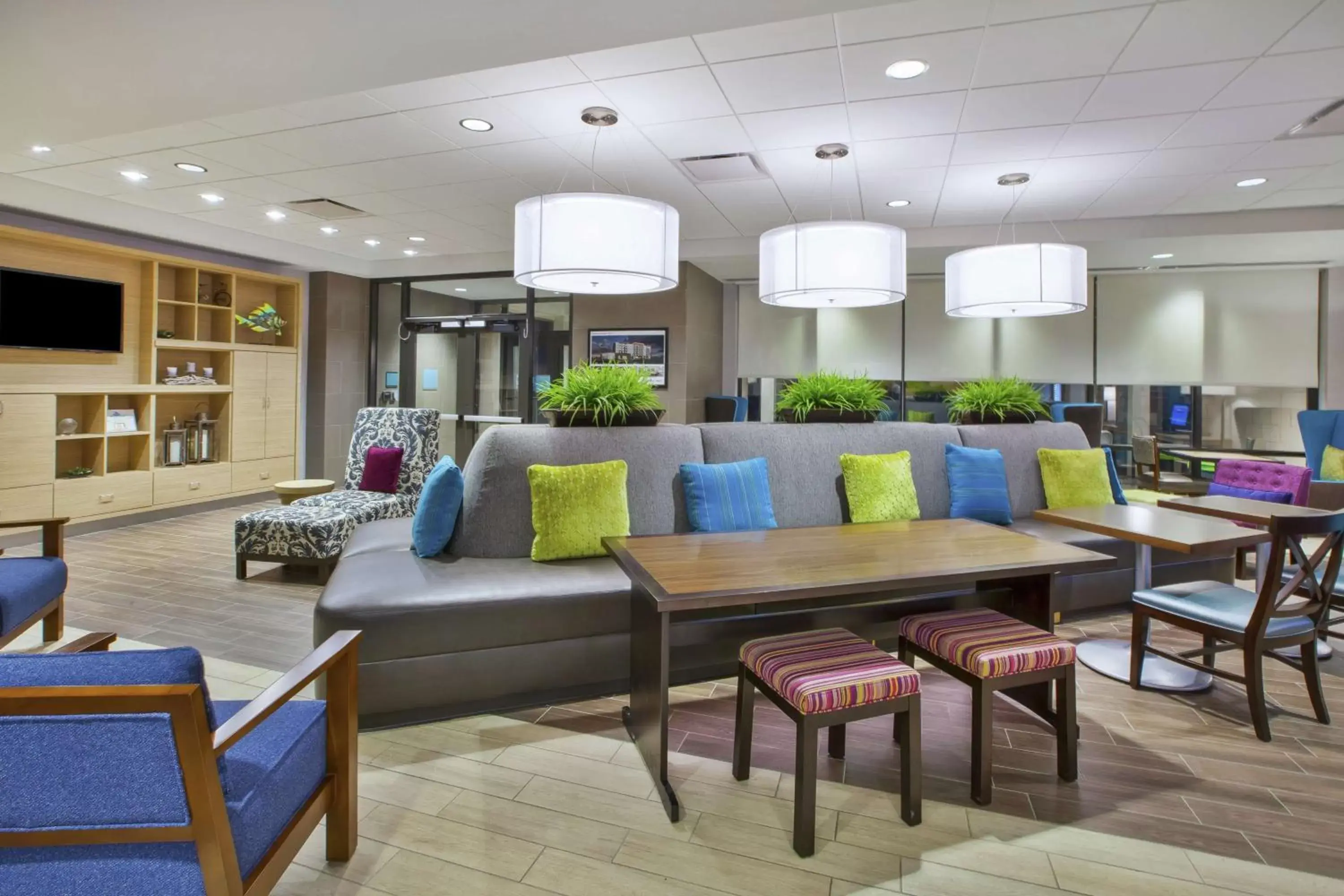 Lobby or reception in Home2 Suites By Hilton Pittsburgh Area Beaver Valley Lobby or reception in Home2 Suites By Hilton Pittsburgh Area Beaver Valley