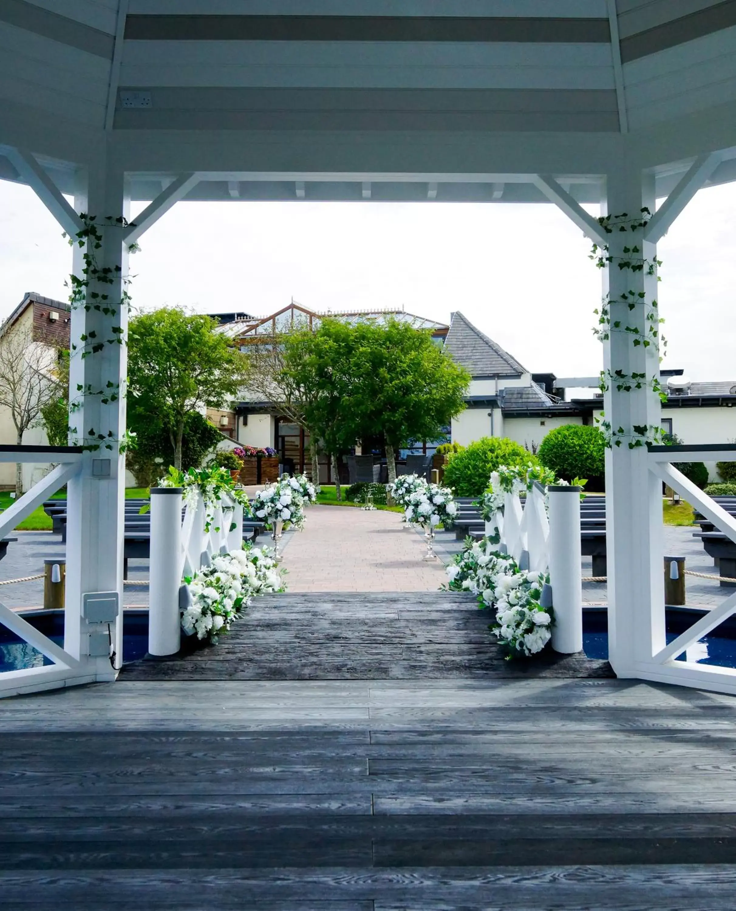 Patio in The Gailes Hotel & Spa