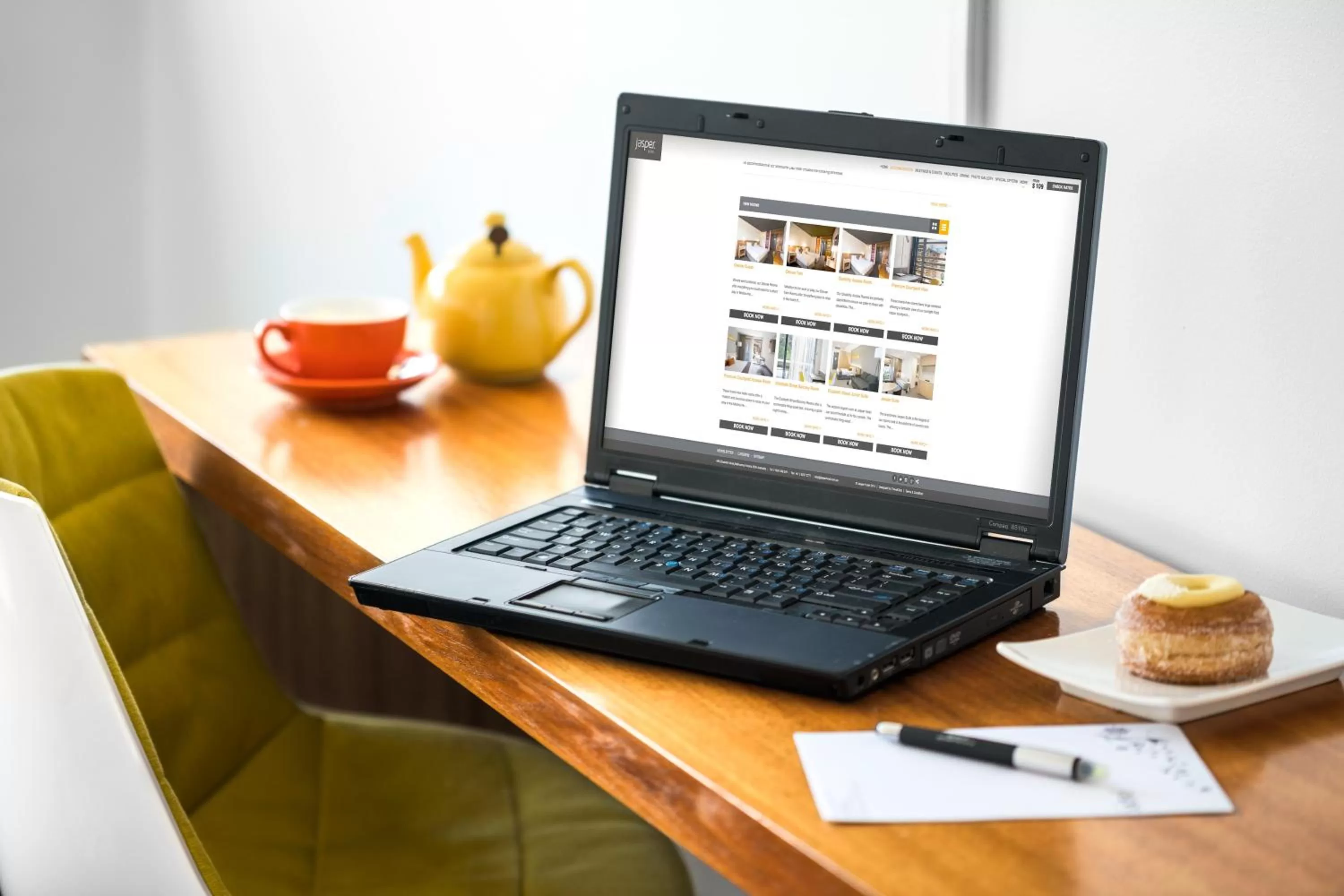 Seating area in Jasper Boutique Hotel