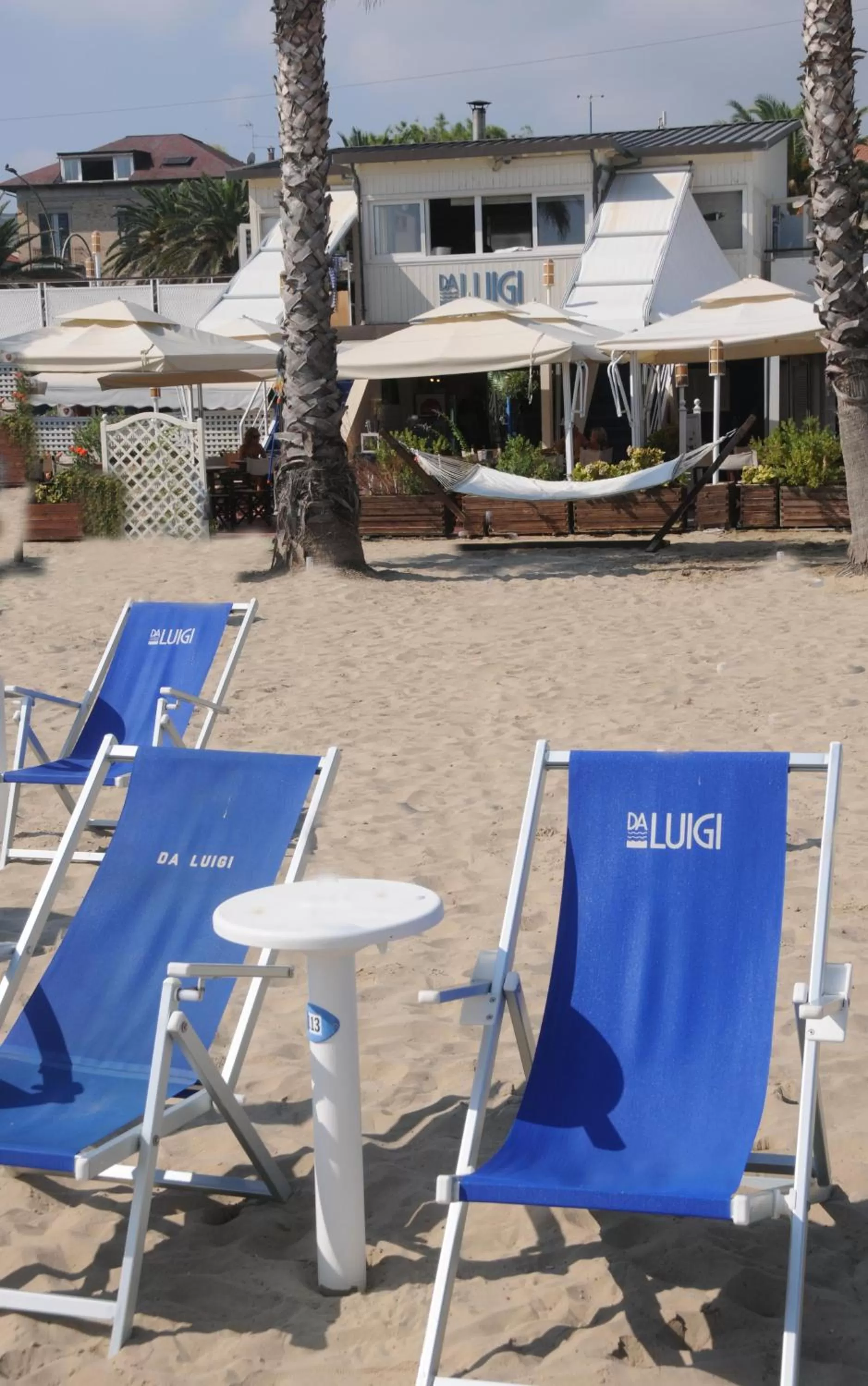 Beach in La casa di Luna