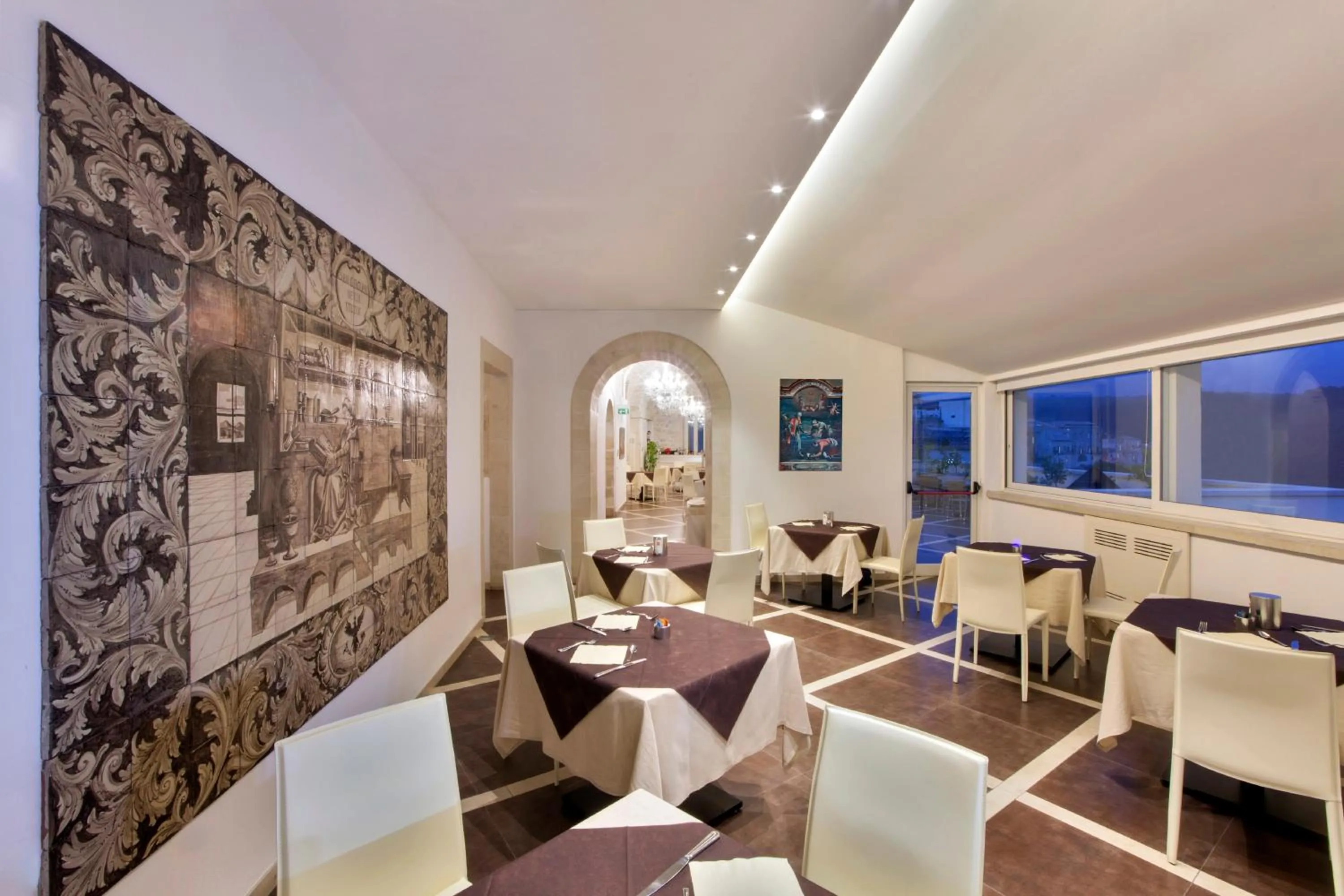 Restaurant/places to eat in San Giorgio Palace Hotel Ragusa Ibla