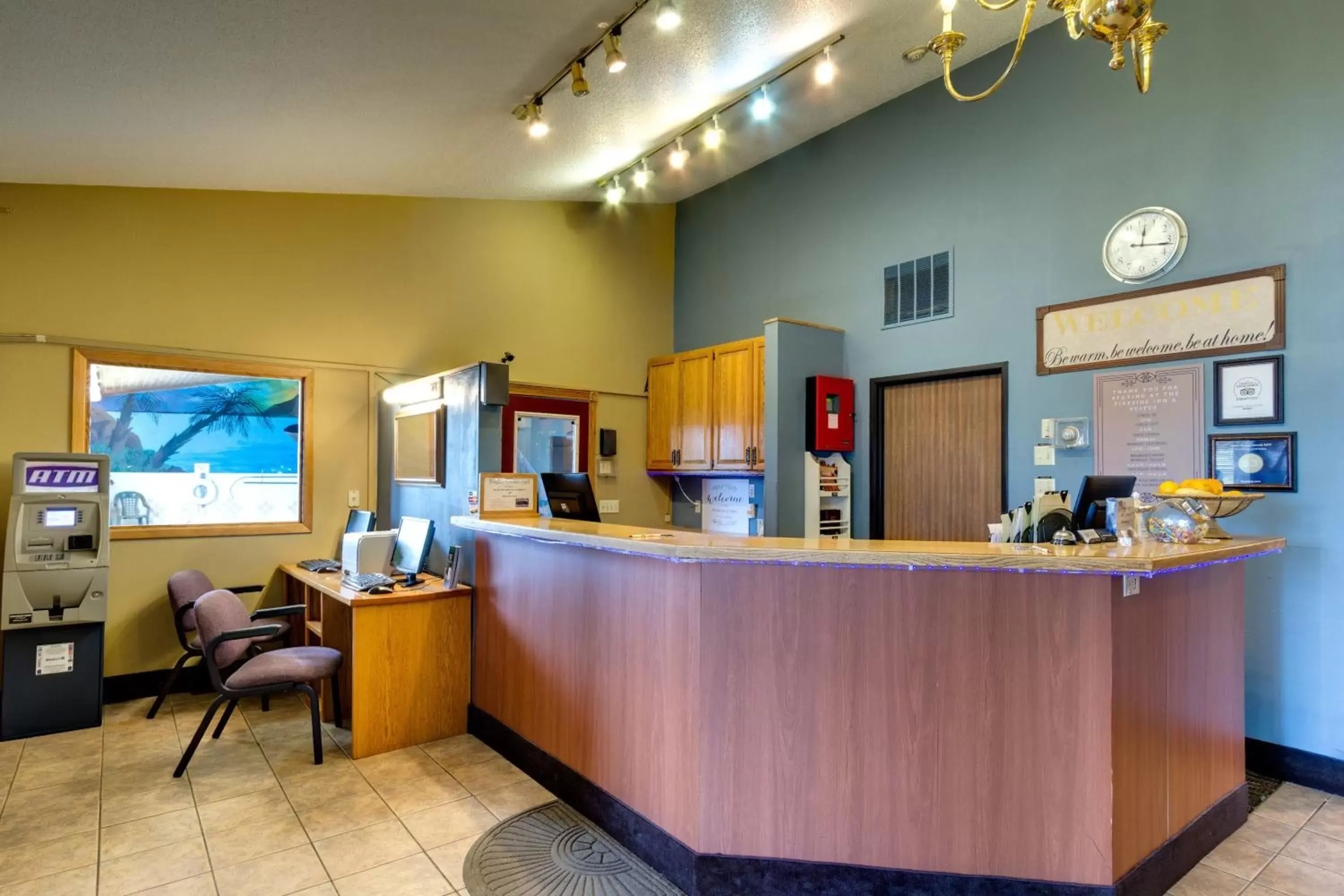 Lobby or reception in Fireside Inn and Suites
