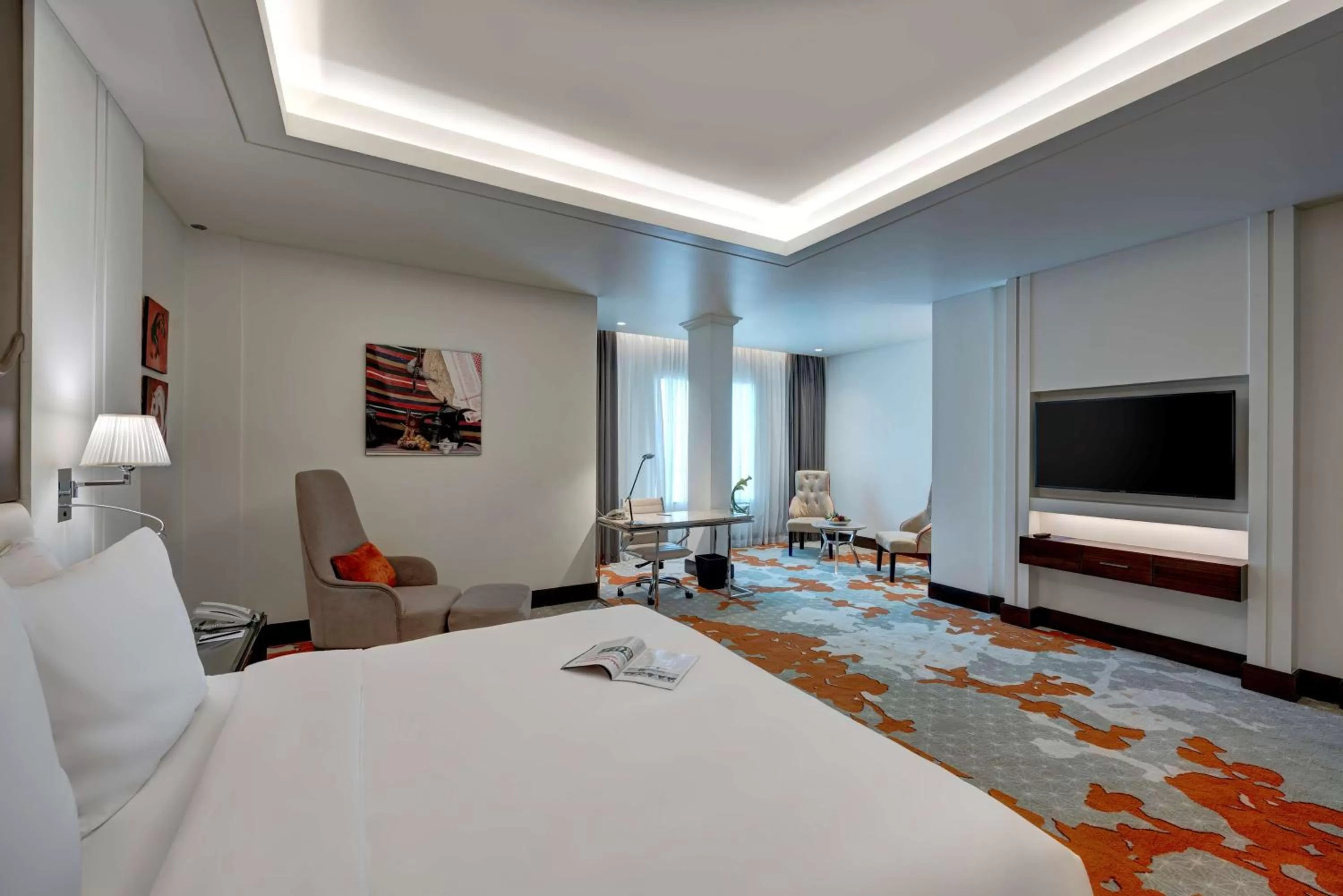 Photo of the whole room, Bed in Radisson Blu Hotel, Ajman