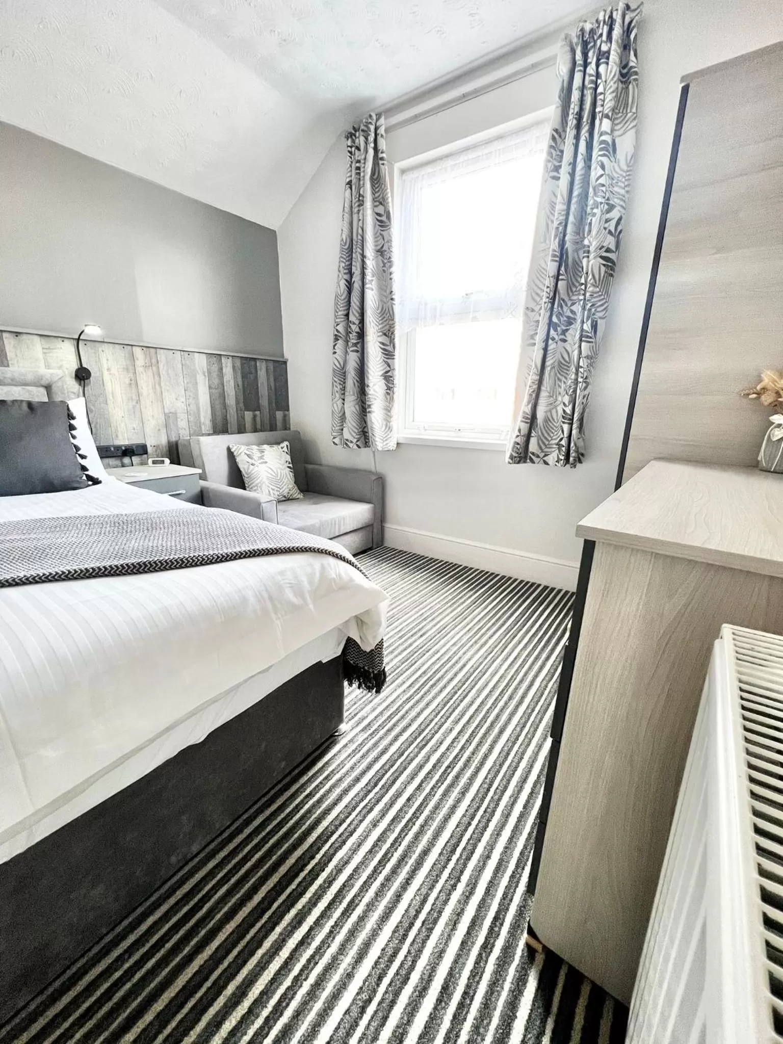 Bed in Belle Dene Guest House