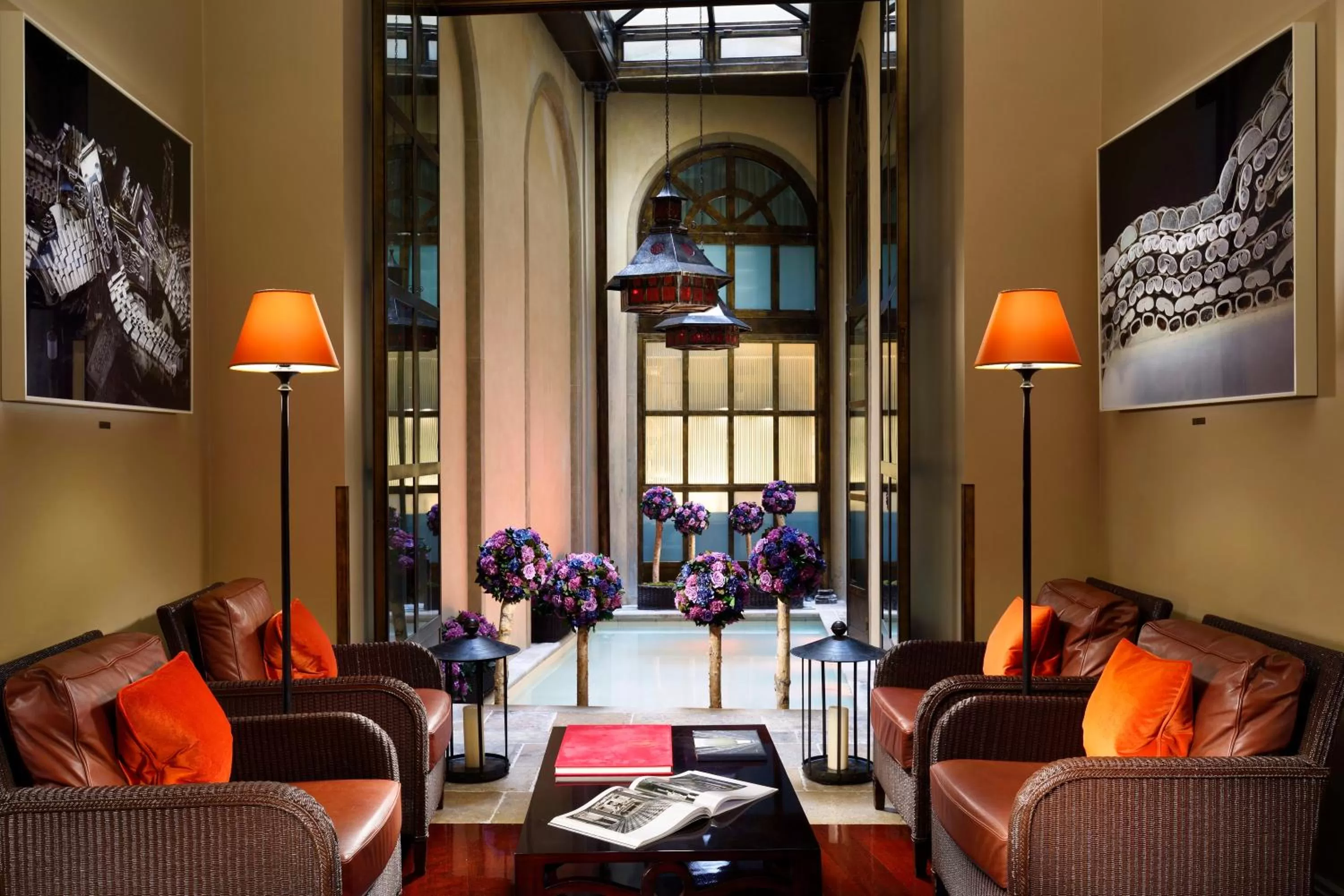 Decorative detail in Hotel L'Orologio Firenze - WTB Hotels