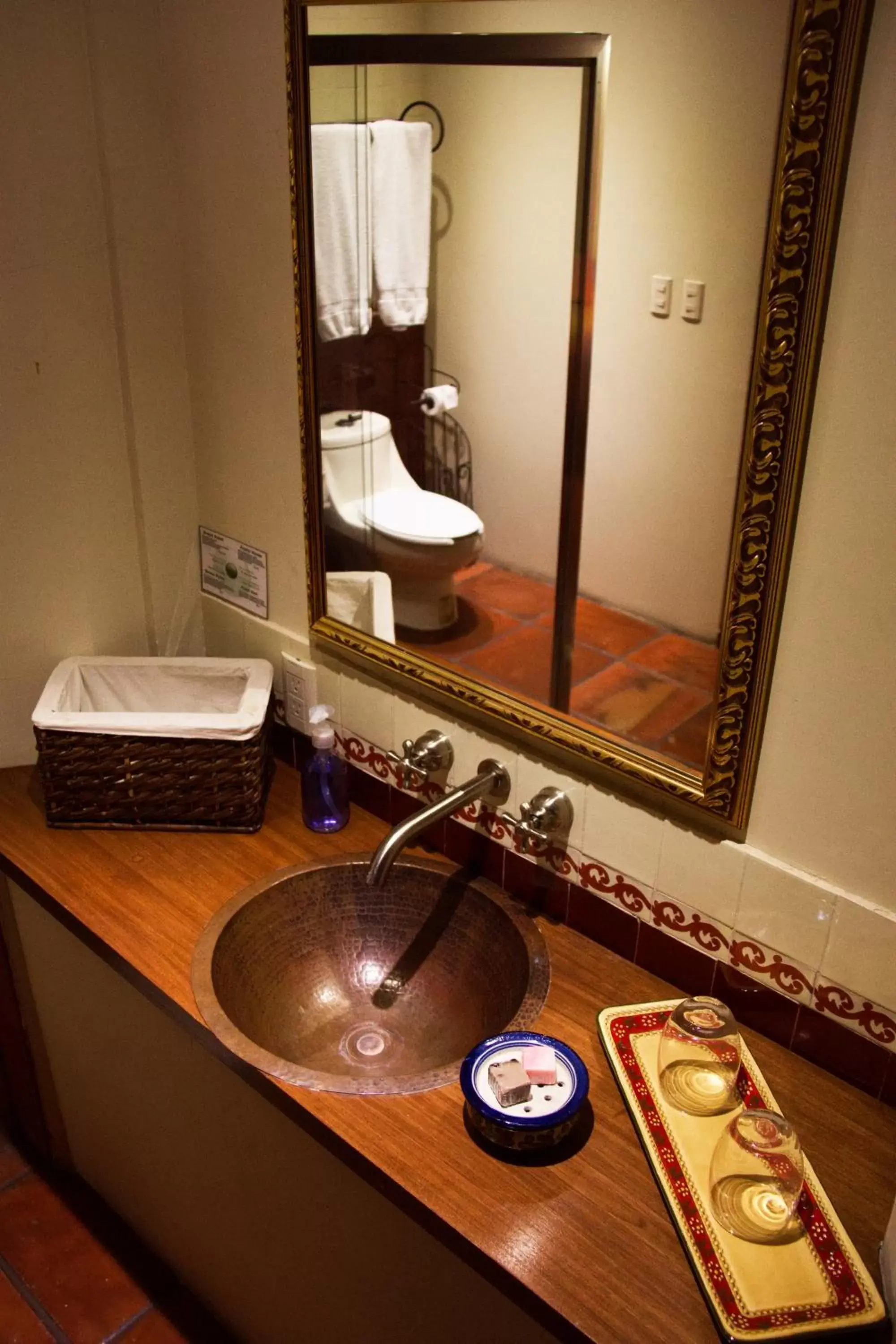 Bathroom in Hotel Boutique Hacienda del Gobernador
