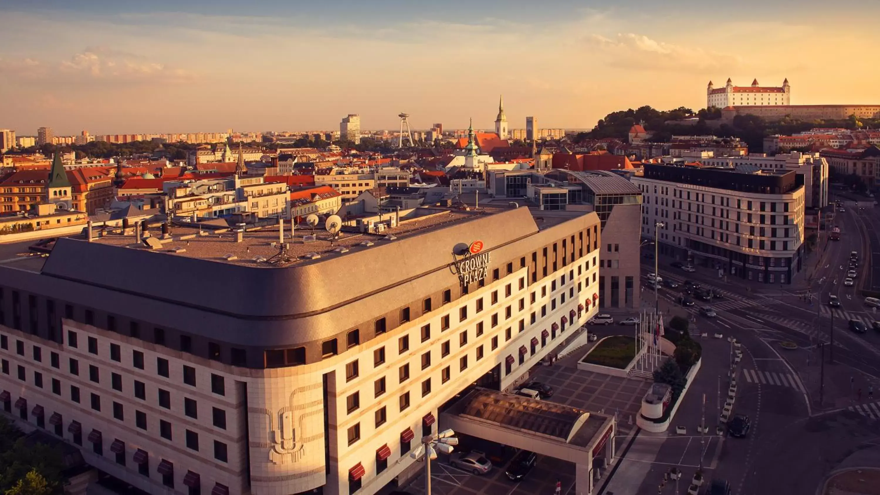 Property building in Crowne Plaza Bratislava, an IHG Hotel