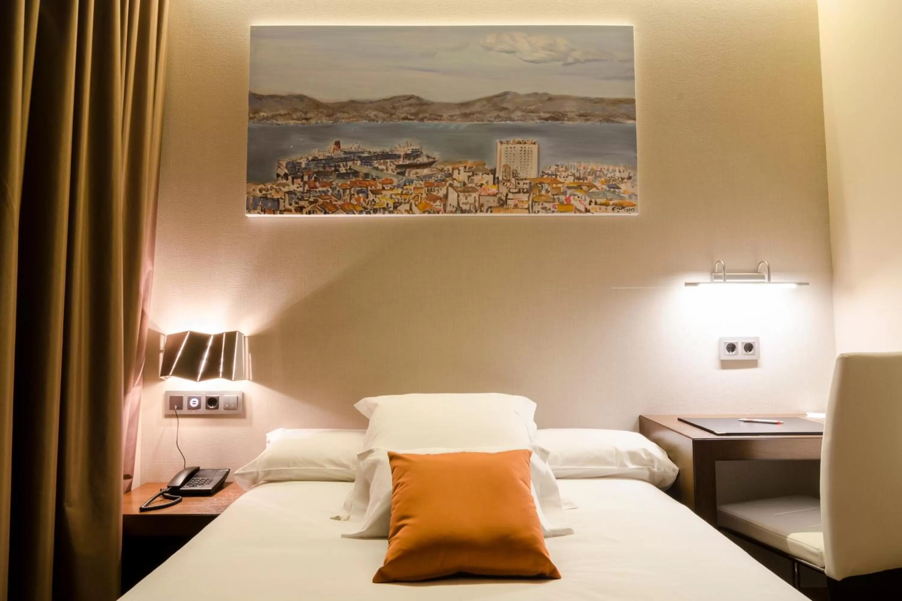 Decorative detail, Bed in Agua de Mar Hotel Boutique