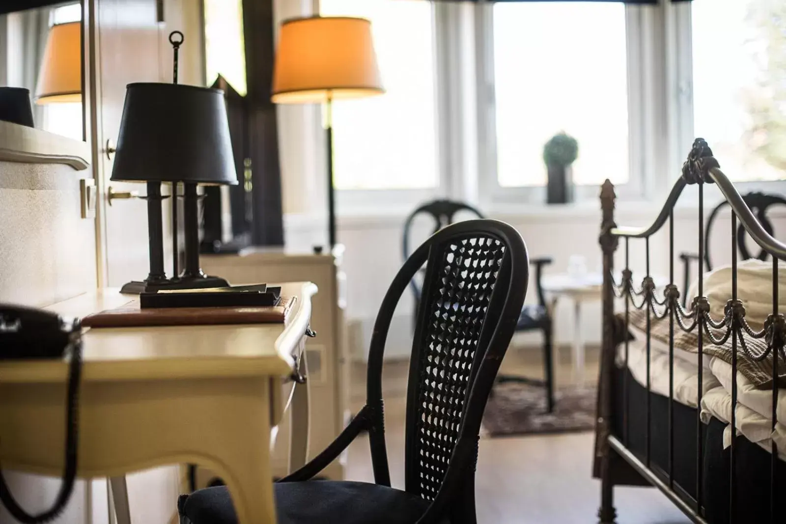 Seating area in First Hotel Olofström