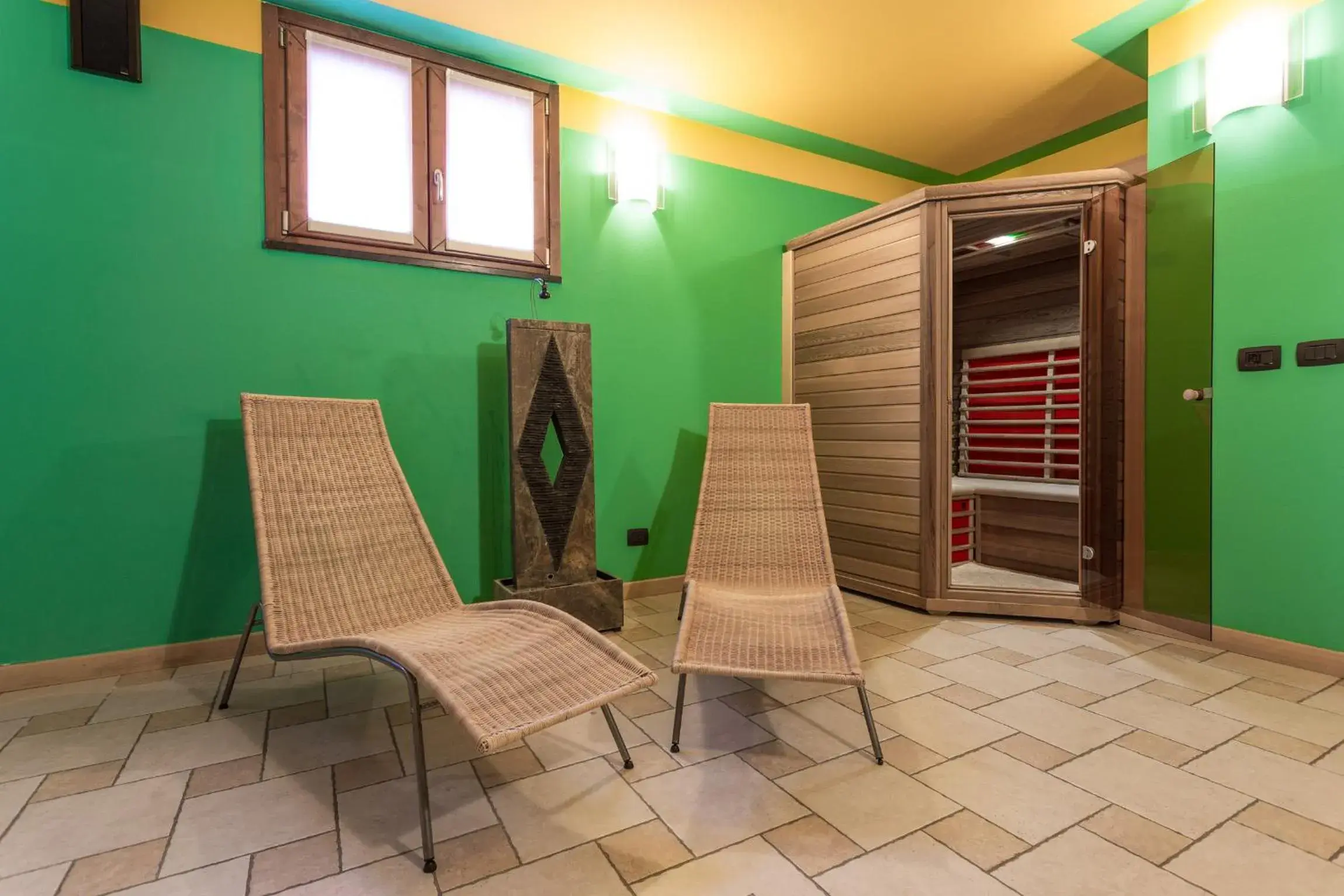 Sauna in Hotel Arisch