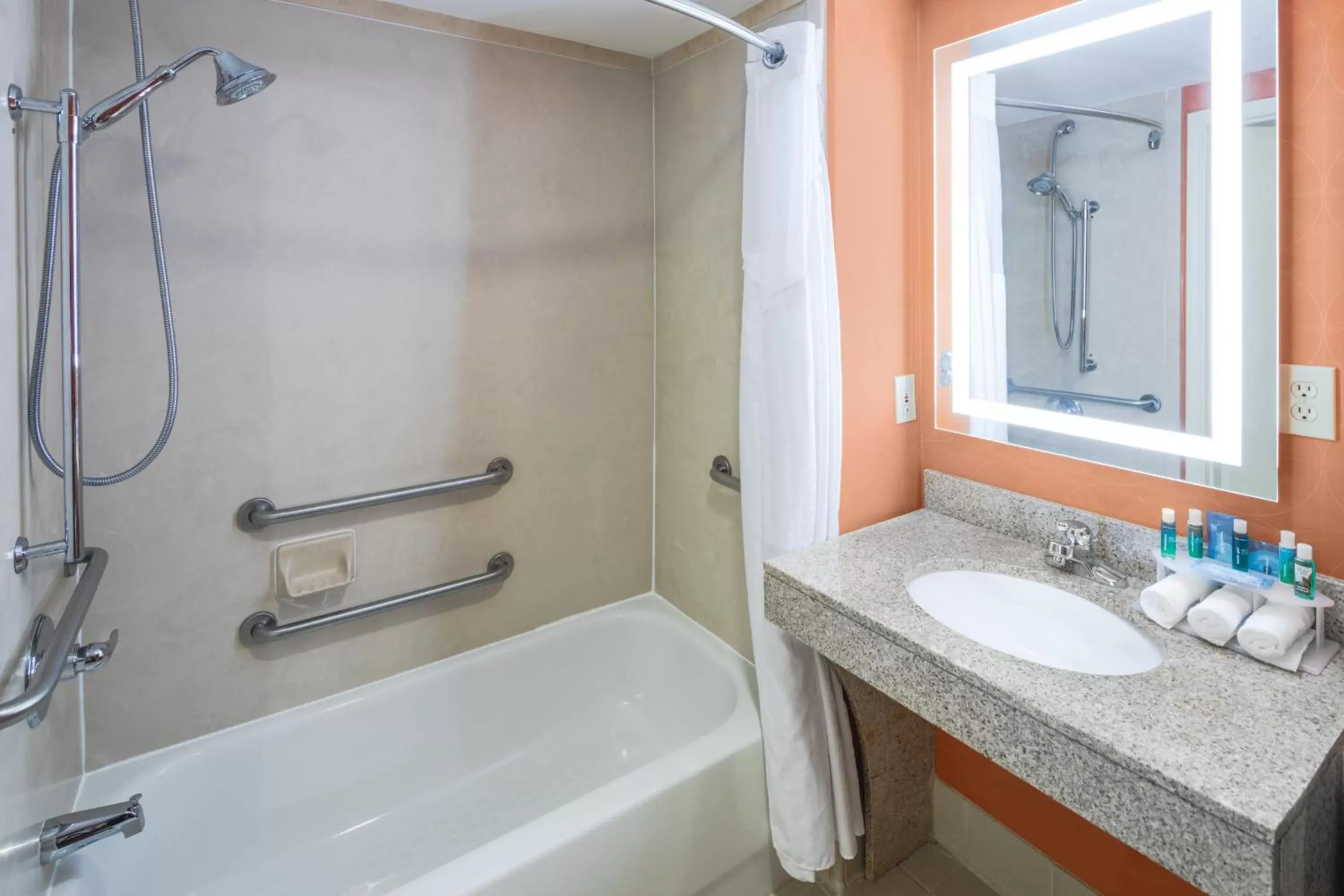 Two Queen Room - Mobility Access with Bathtub in Holiday Inn Express & Suites Atlanta NE- Duluth, an IHG Hotel