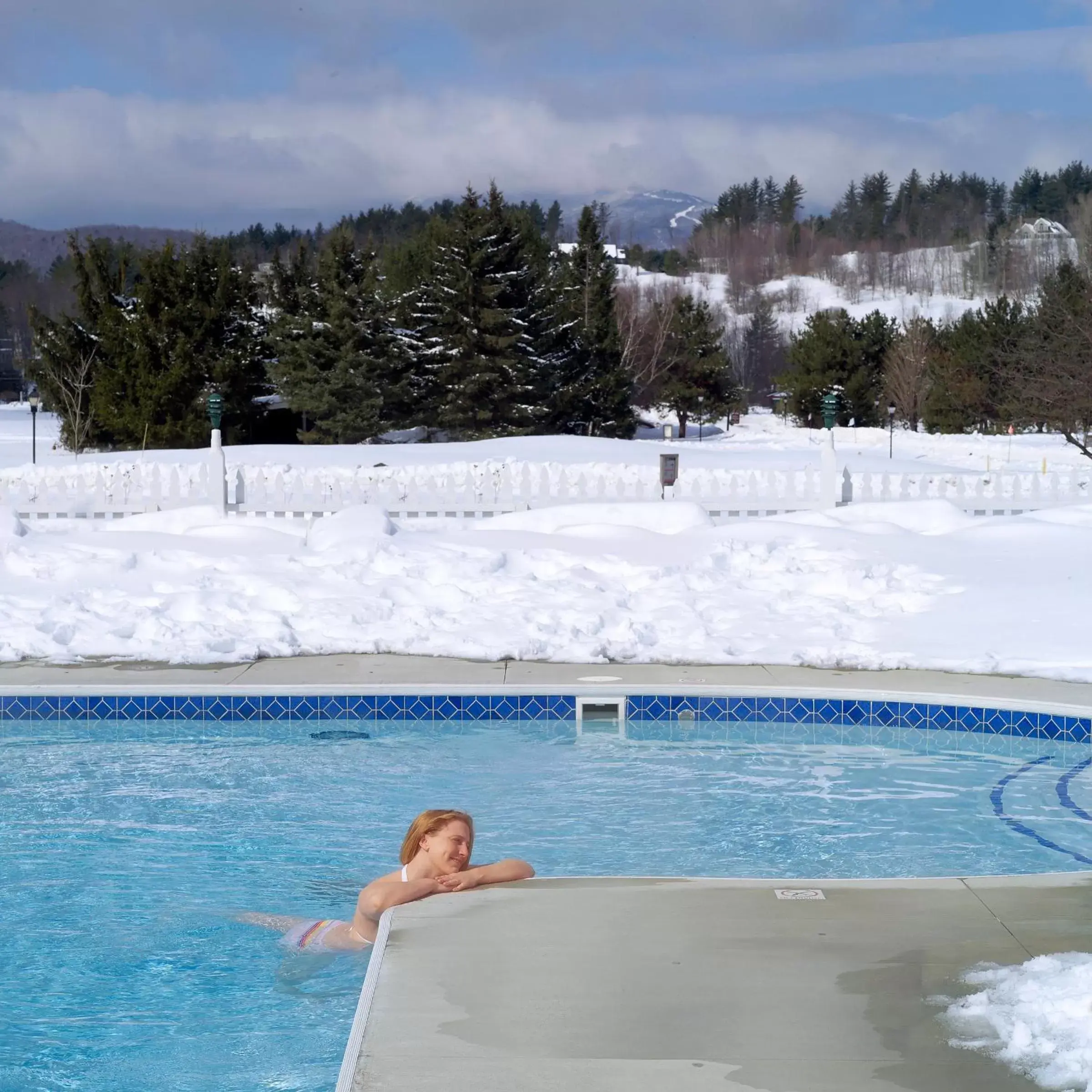 Swimming Pool in Stoweflake Mountain Resort & Spa