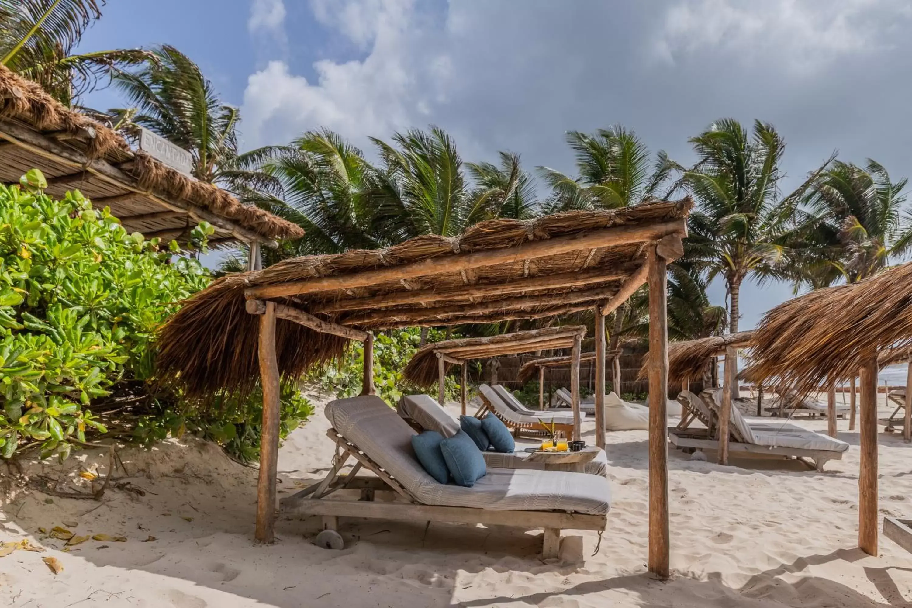 Beach in Encantada Tulum