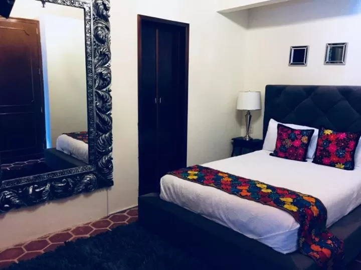 Bed in Del Centro Hotel Bernal