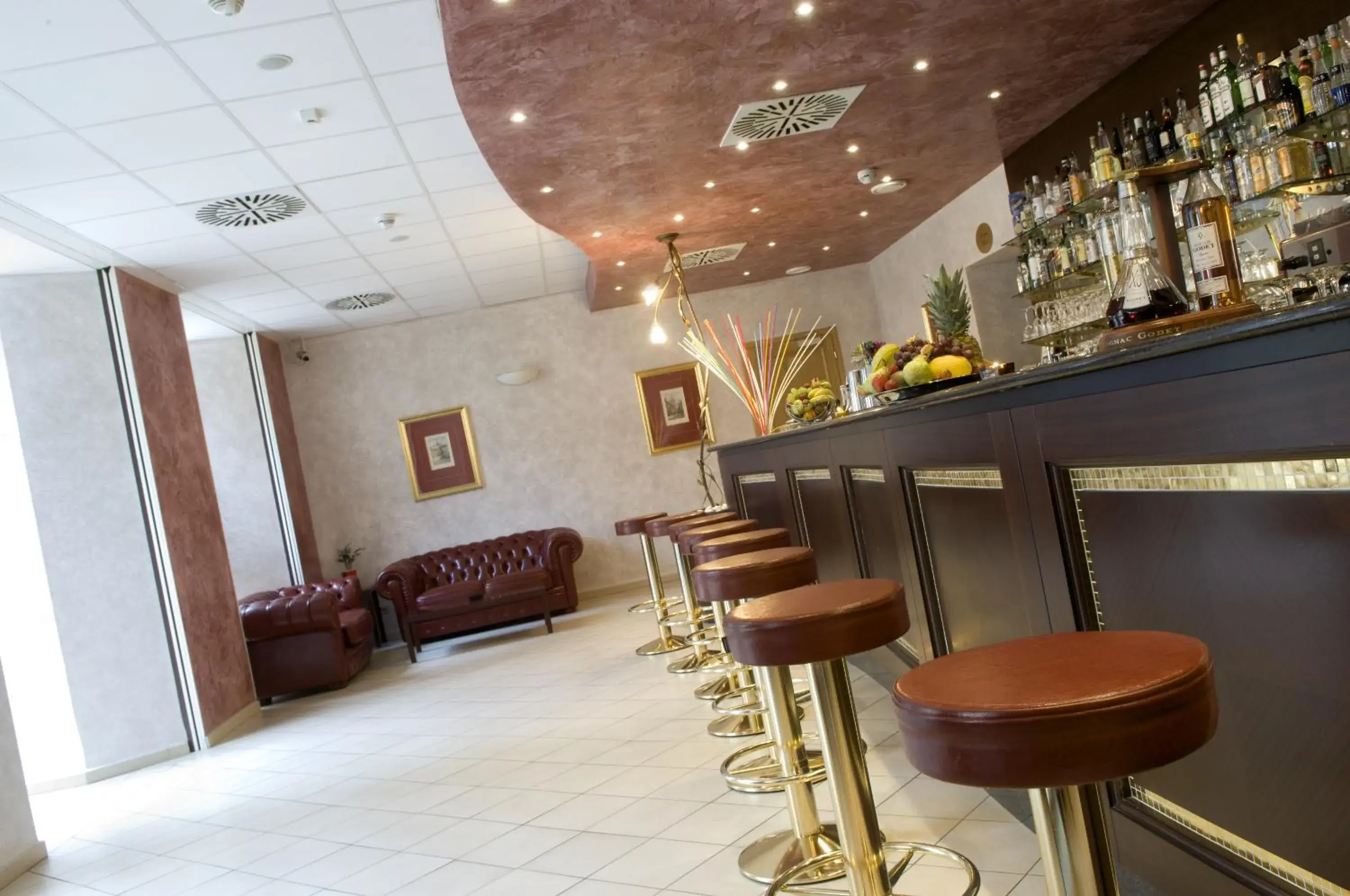 Lobby or reception, Lounge/Bar in Hotel Caesar Prague
