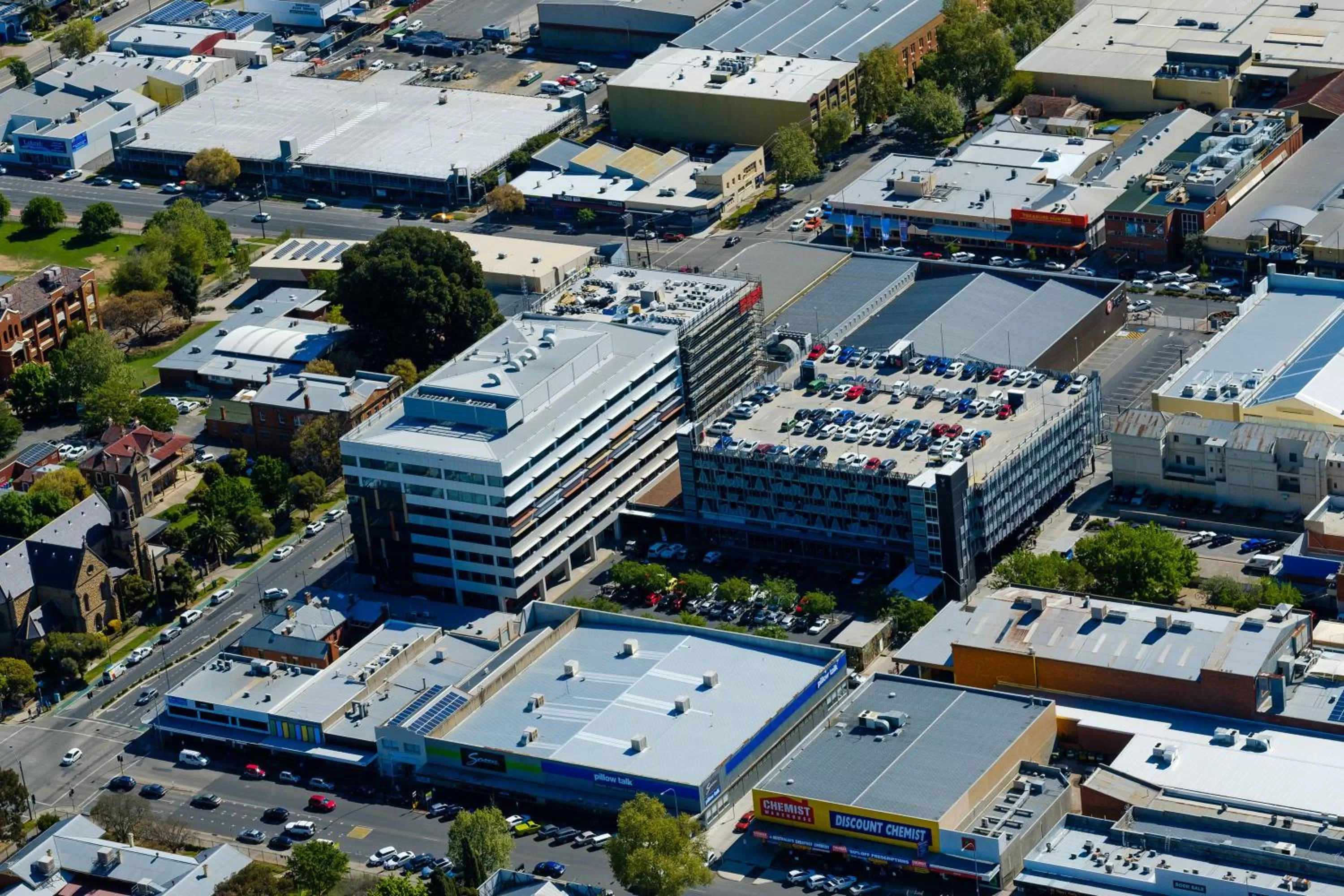 City view in Mantra Albury