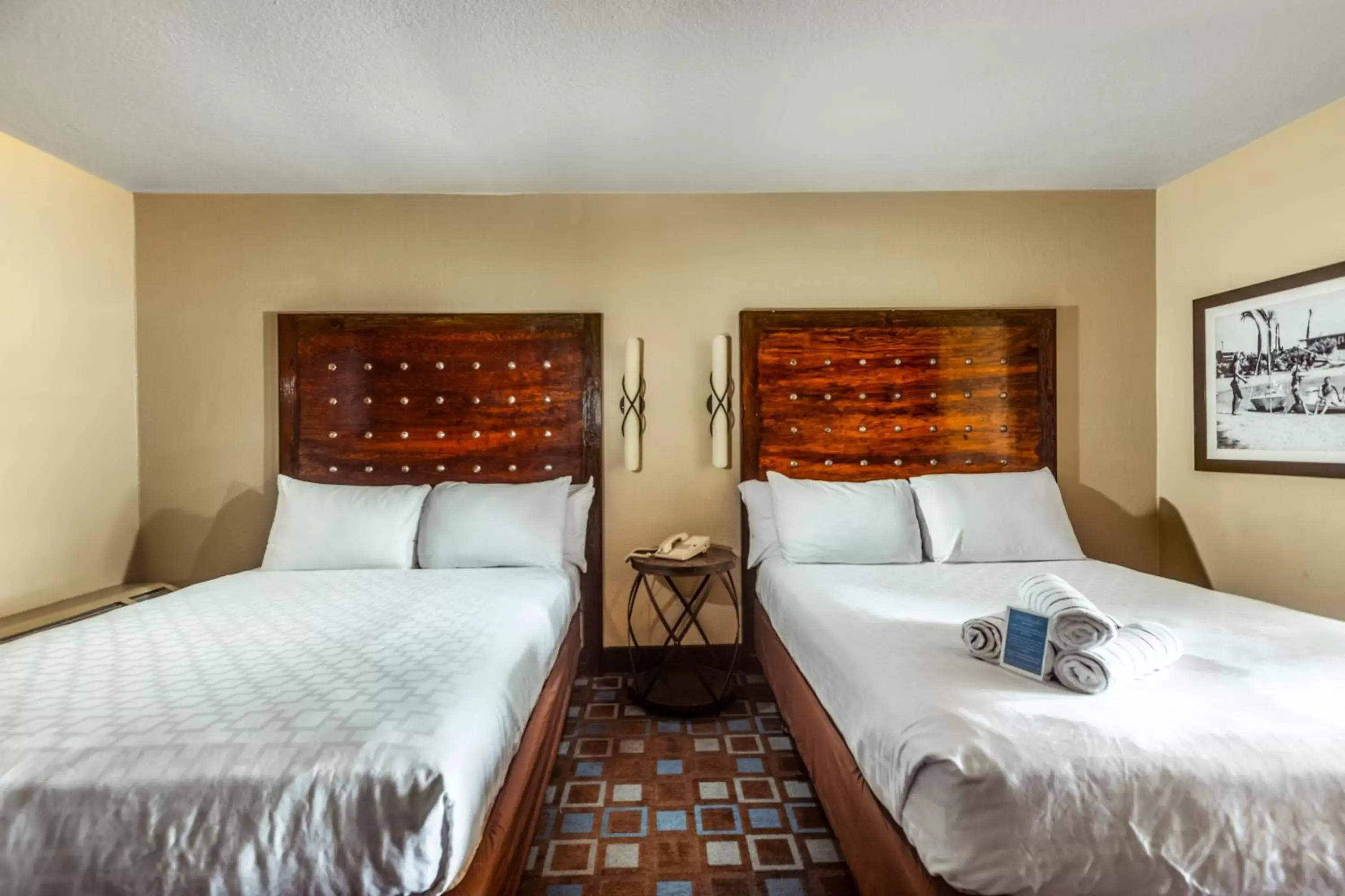Bedroom, Bed in The Nautical Beachfront Resort