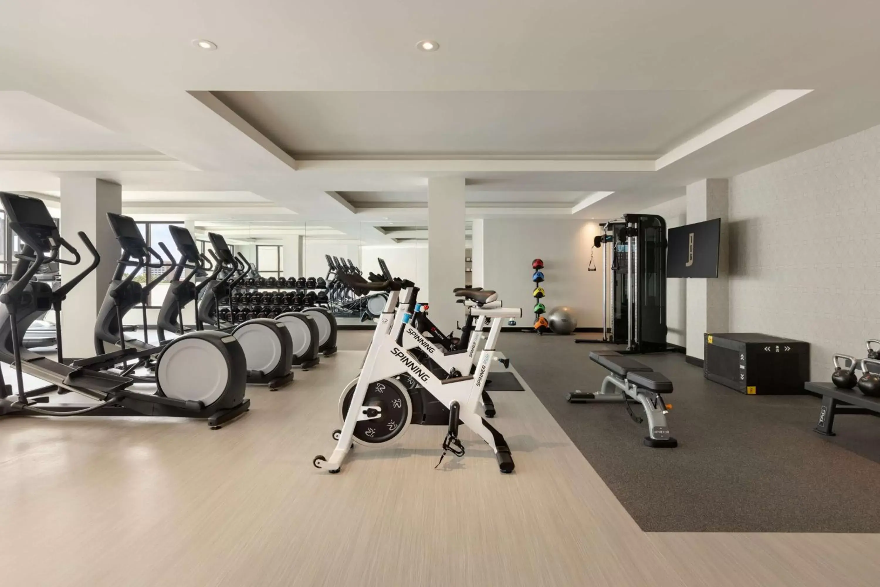 Fitness centre/facilities, Fitness Center/Facilities in 106 Jefferson Huntsville, Curio Collection by Hilton