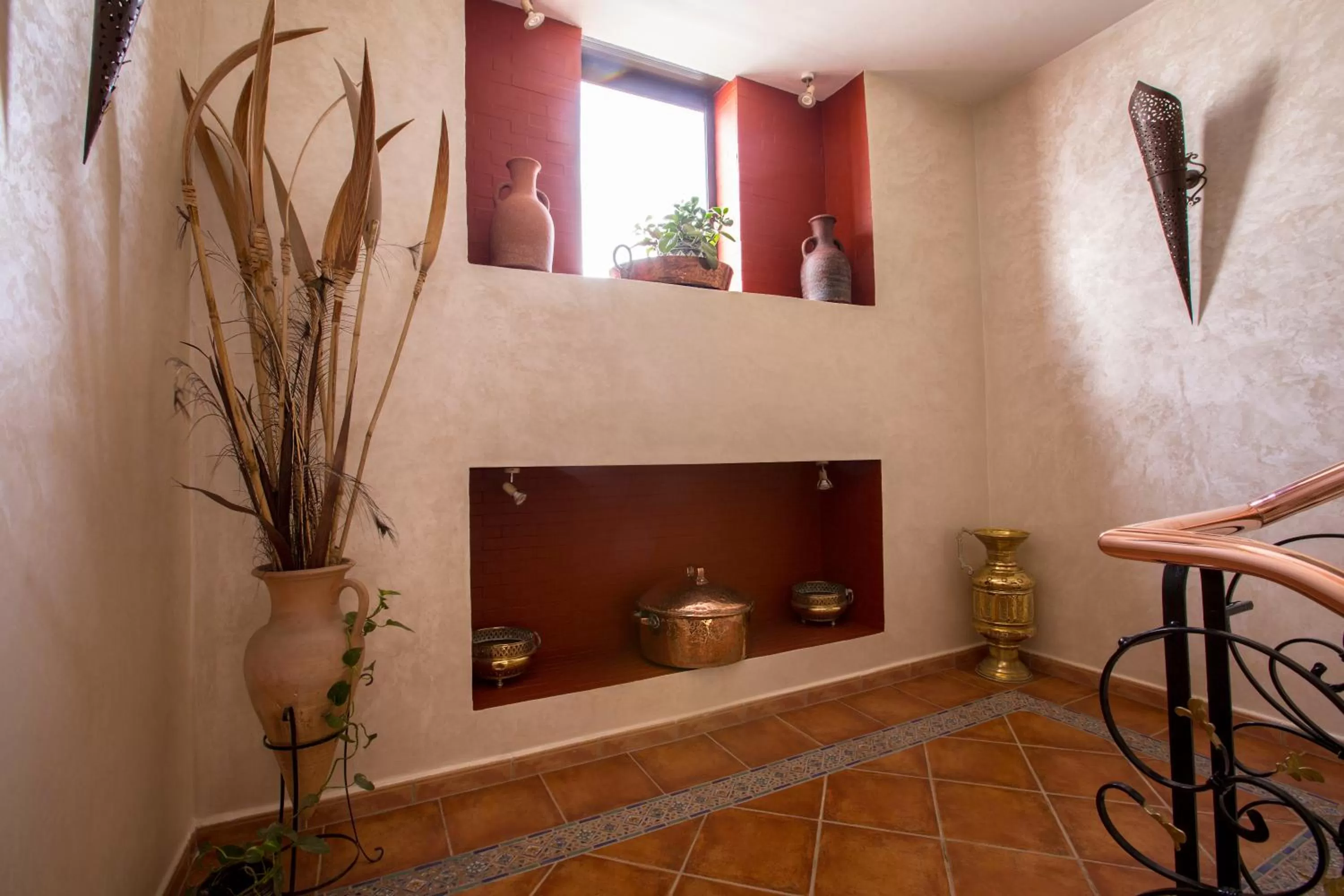 Decorative detail in Atlantic Hotel Agadir