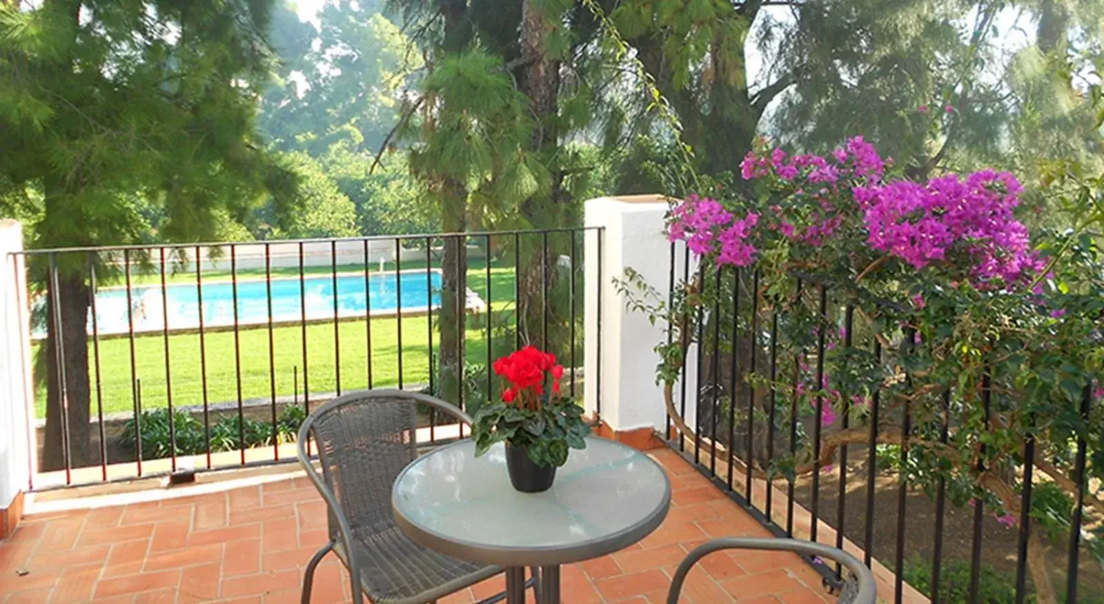 Balcony/Terrace in El Sequer Casa Rural