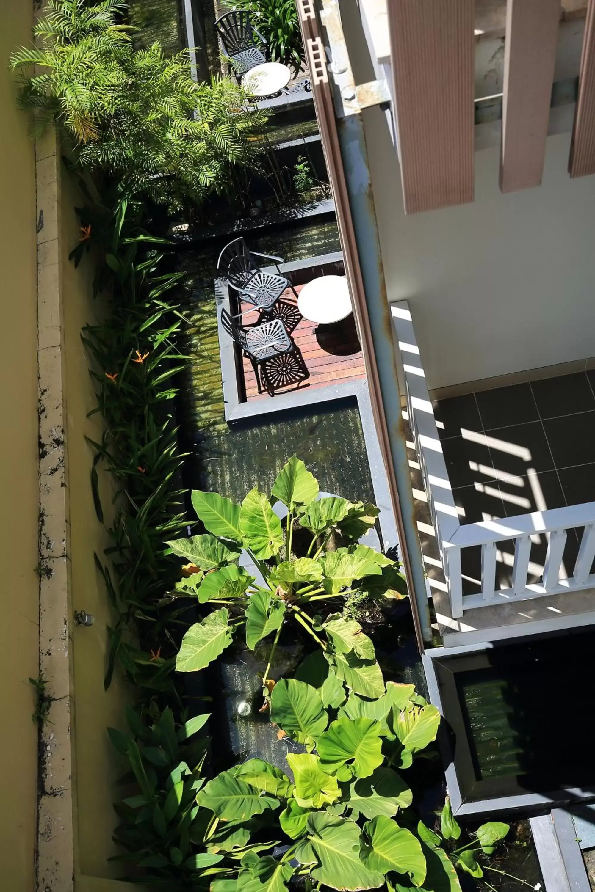 Garden view in Glenwood City Resort Garden view in Glenwood City Resort