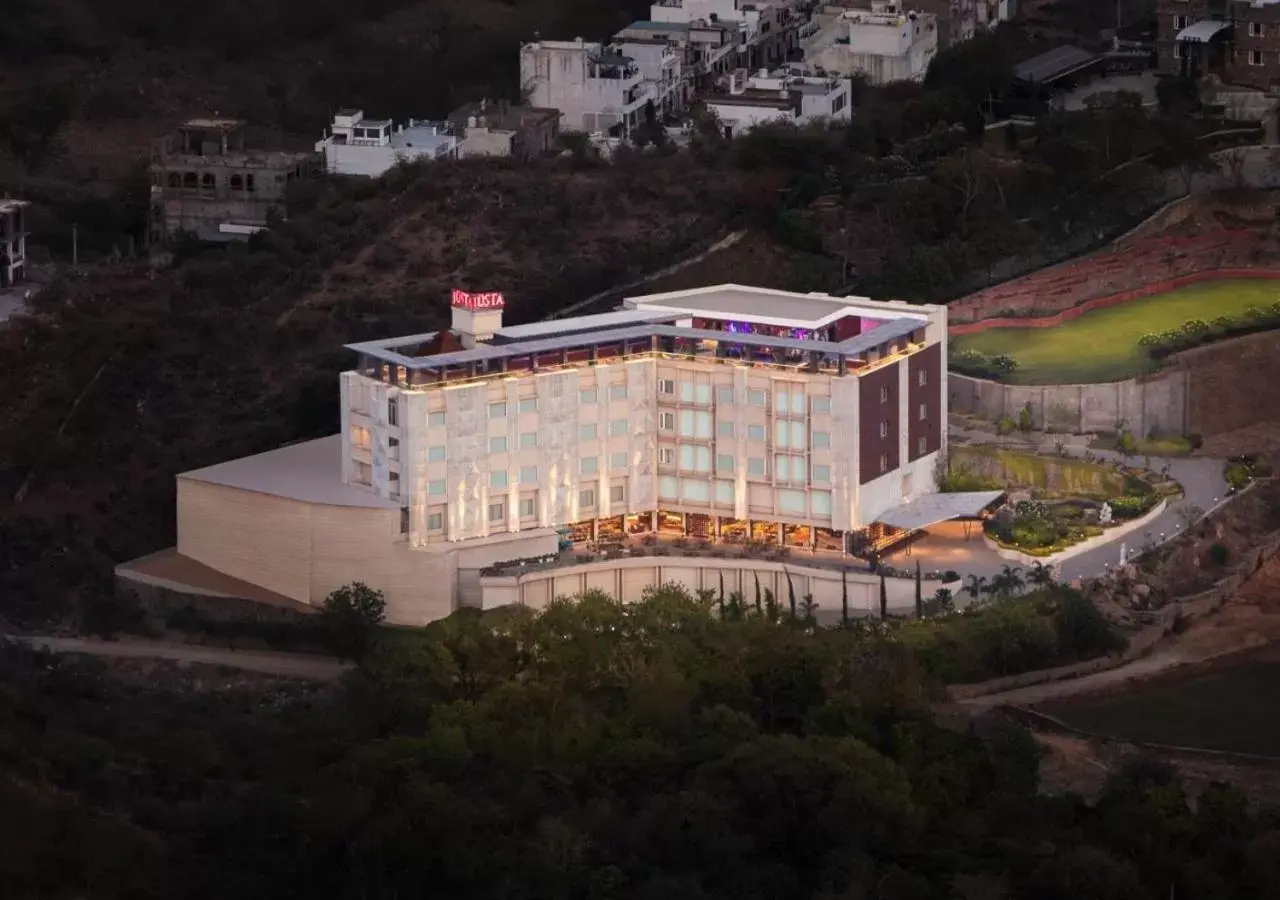 Facade/entrance, Bird's-eye View in juSTa Sajjangarh Resort & Spa