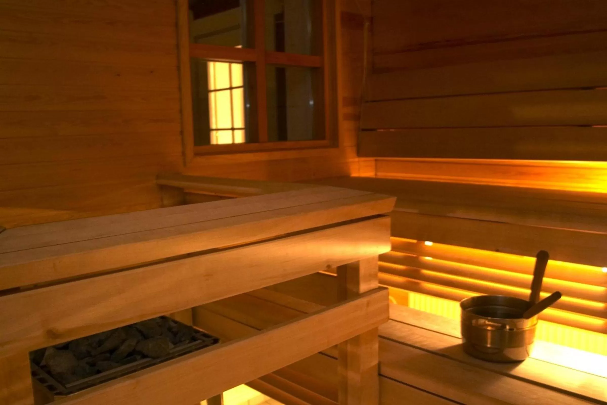 Sauna in Tertin Kartano