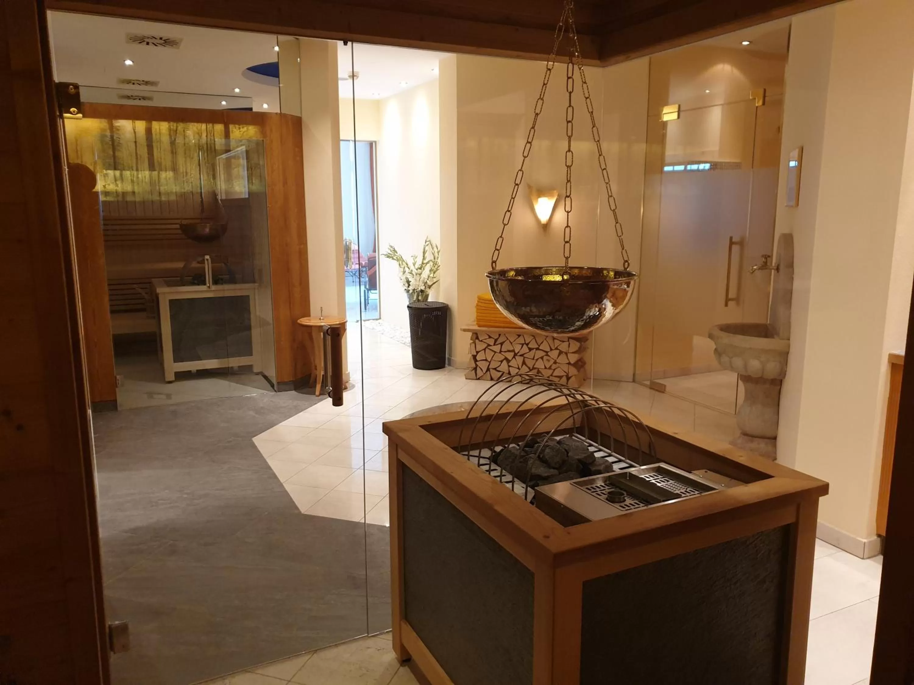 Sauna in Hotel AlpenSchlössl