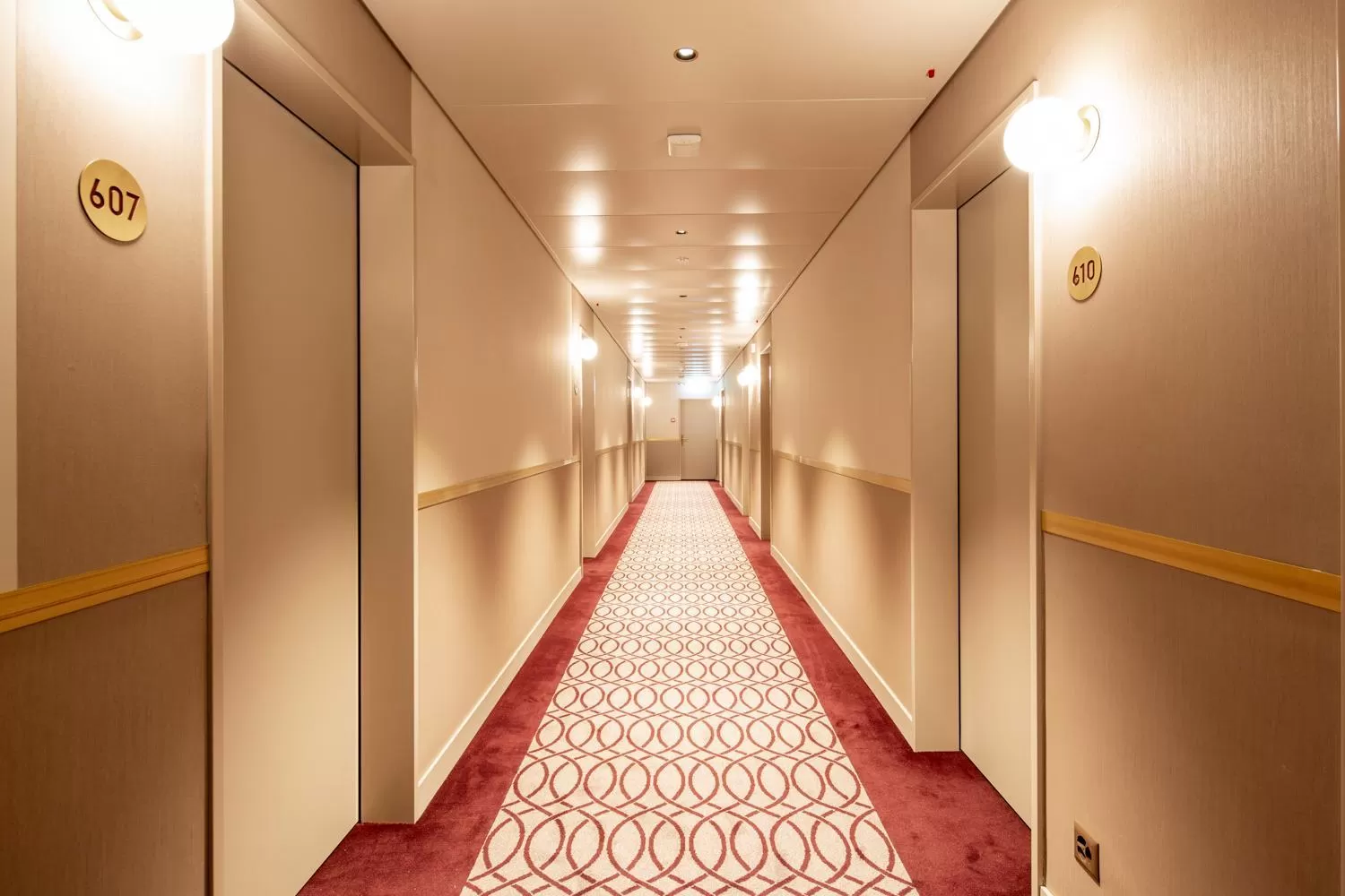 Floor plan in Hotel Walhalla