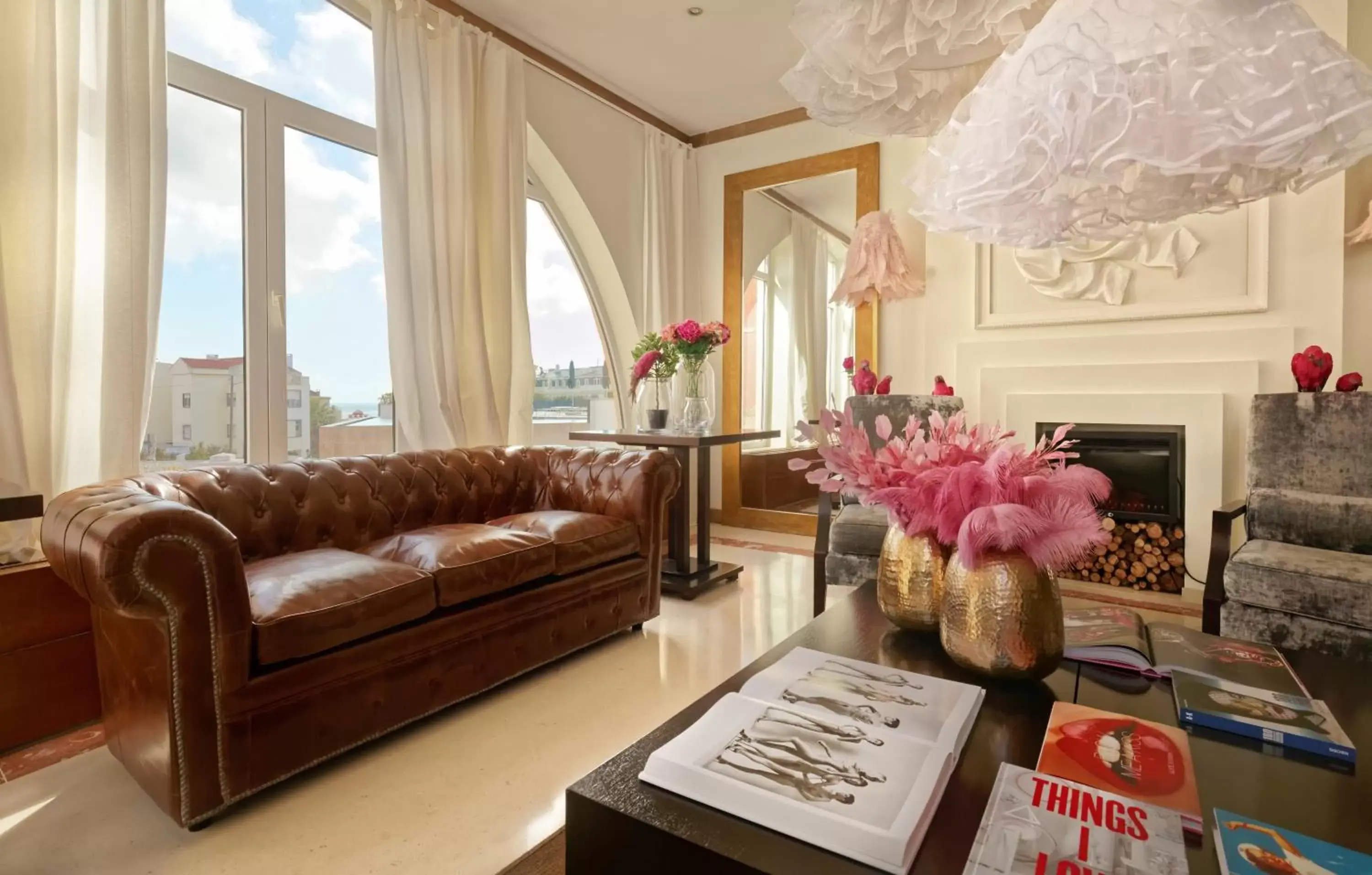 Lobby or reception, Seating Area in Hotel Inglaterra - Charme & Boutique