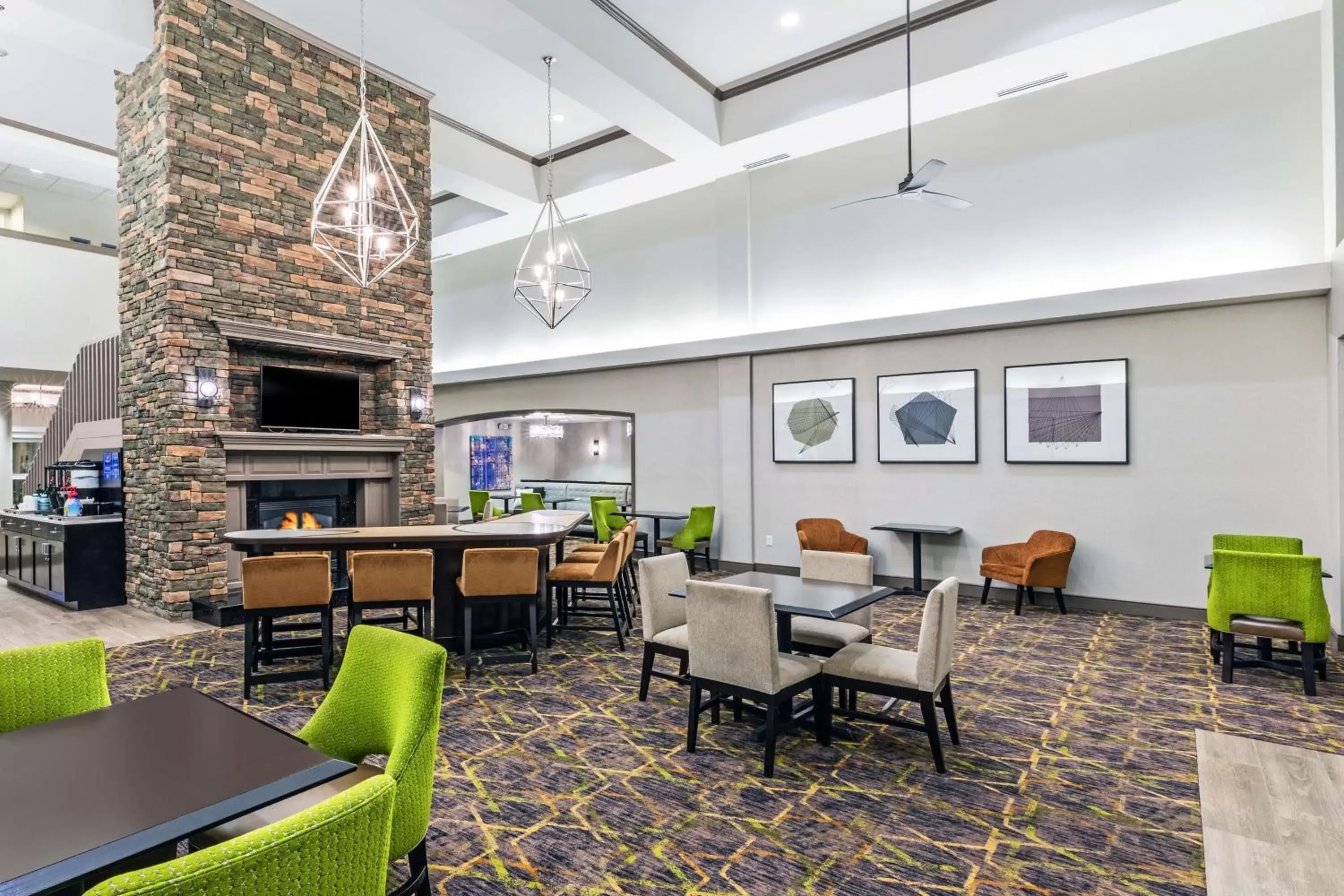Lobby or reception, Restaurant/Places to Eat in Homewood Suites by Hilton Shreveport