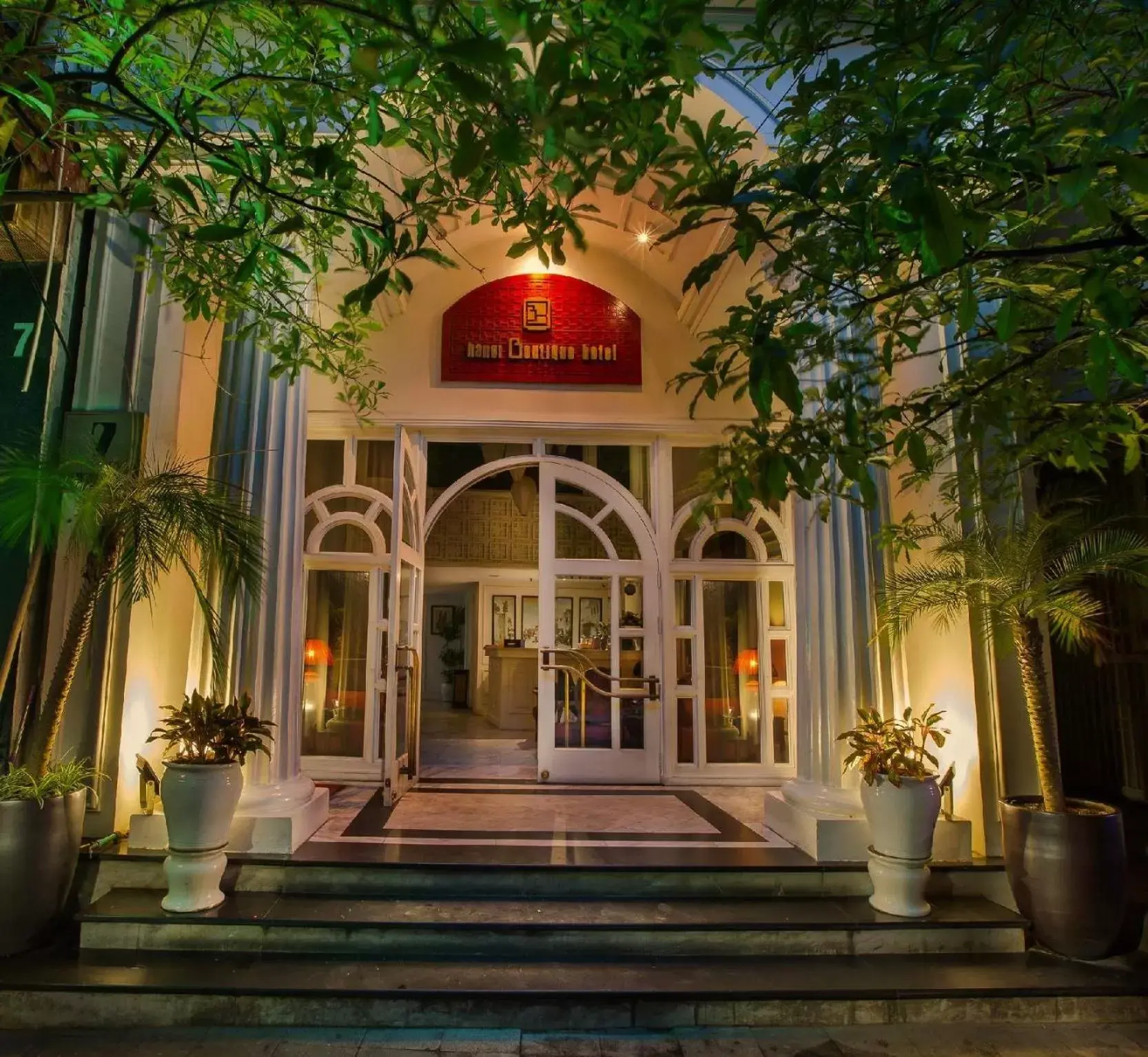 Facade/entrance in Hanoi Boutique Hotel & Spa