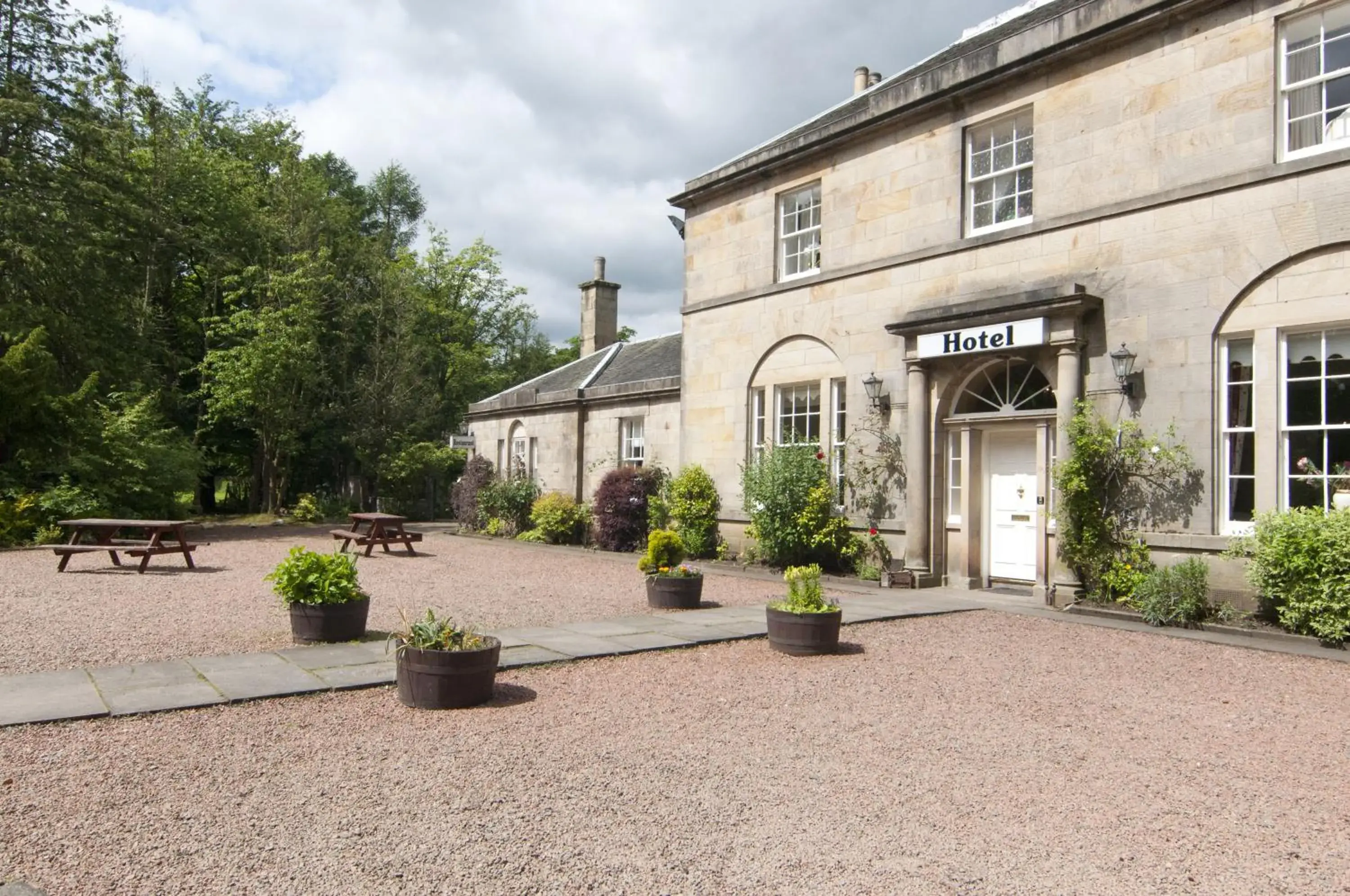 Property Building in Bankton House Hotel