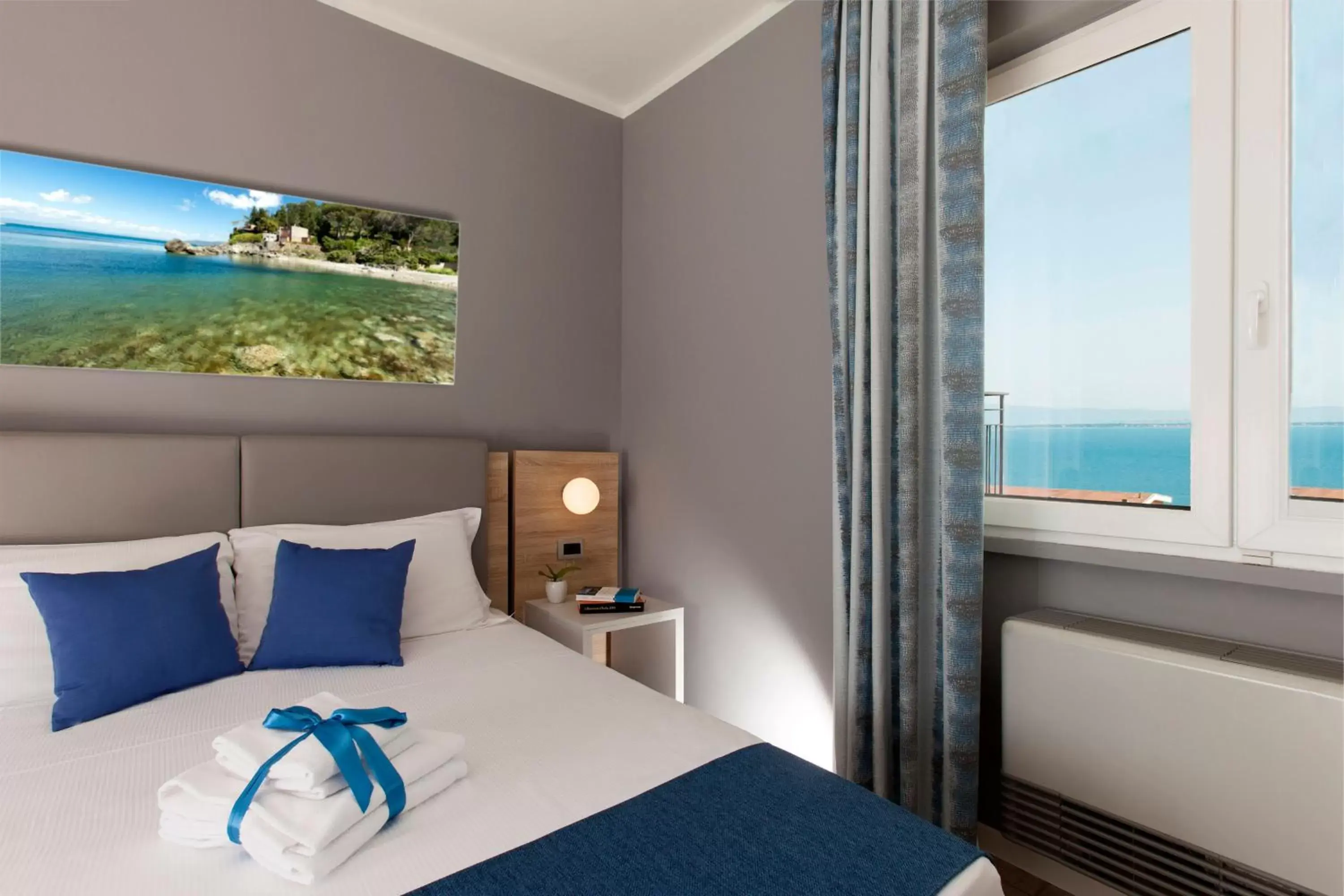 Sea view, Bed in Bike&Boat Argentario Hotel