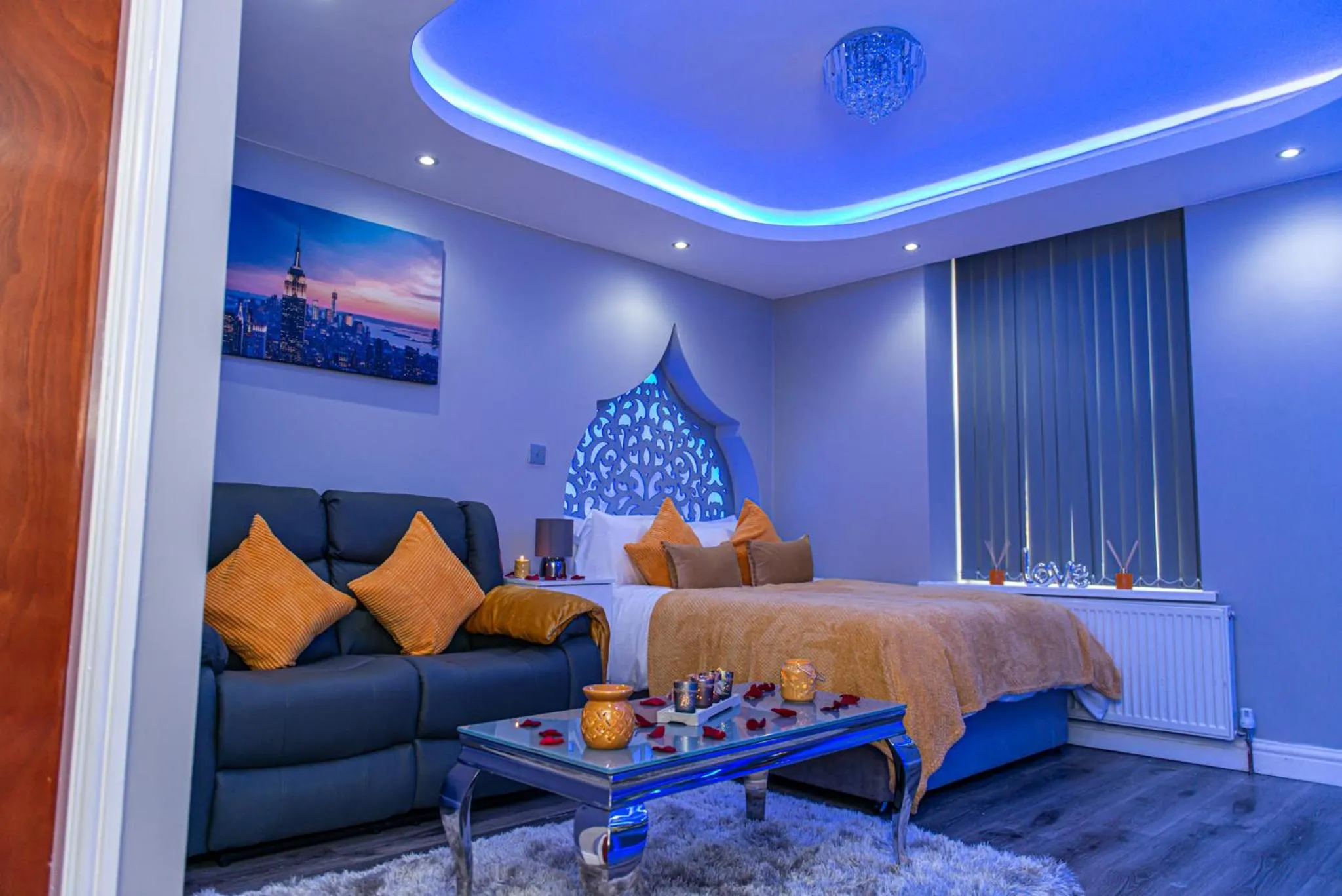 Bed in Meridian Serviced Apartments