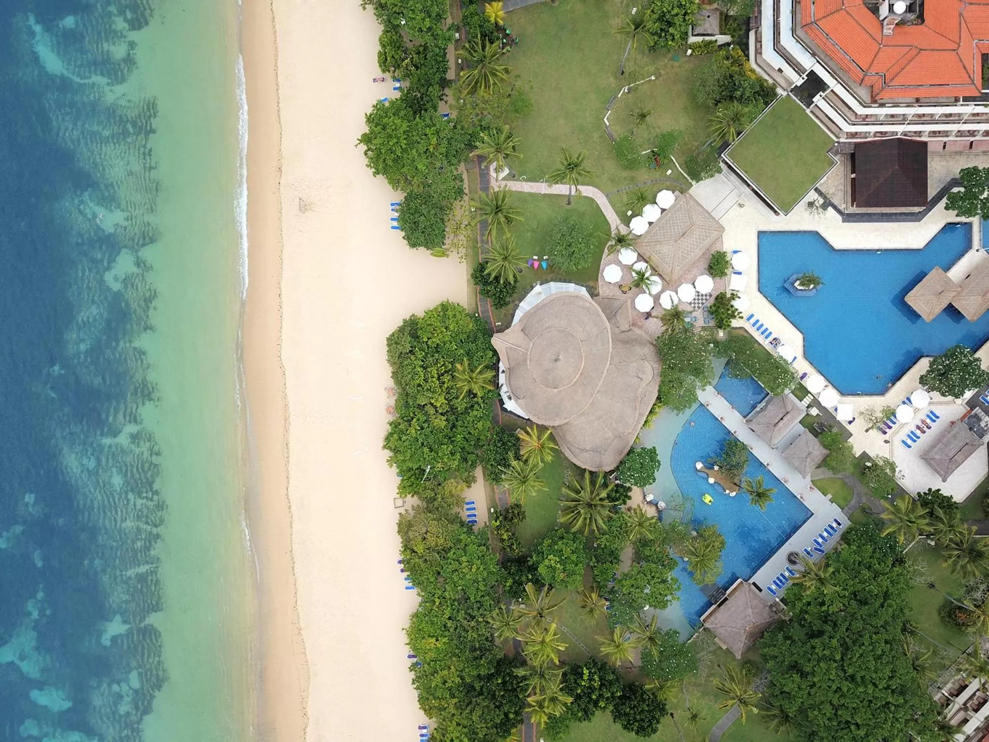 Bird's eye view in Nusa Dua Beach Hotel and Spa - Handwritten Collection