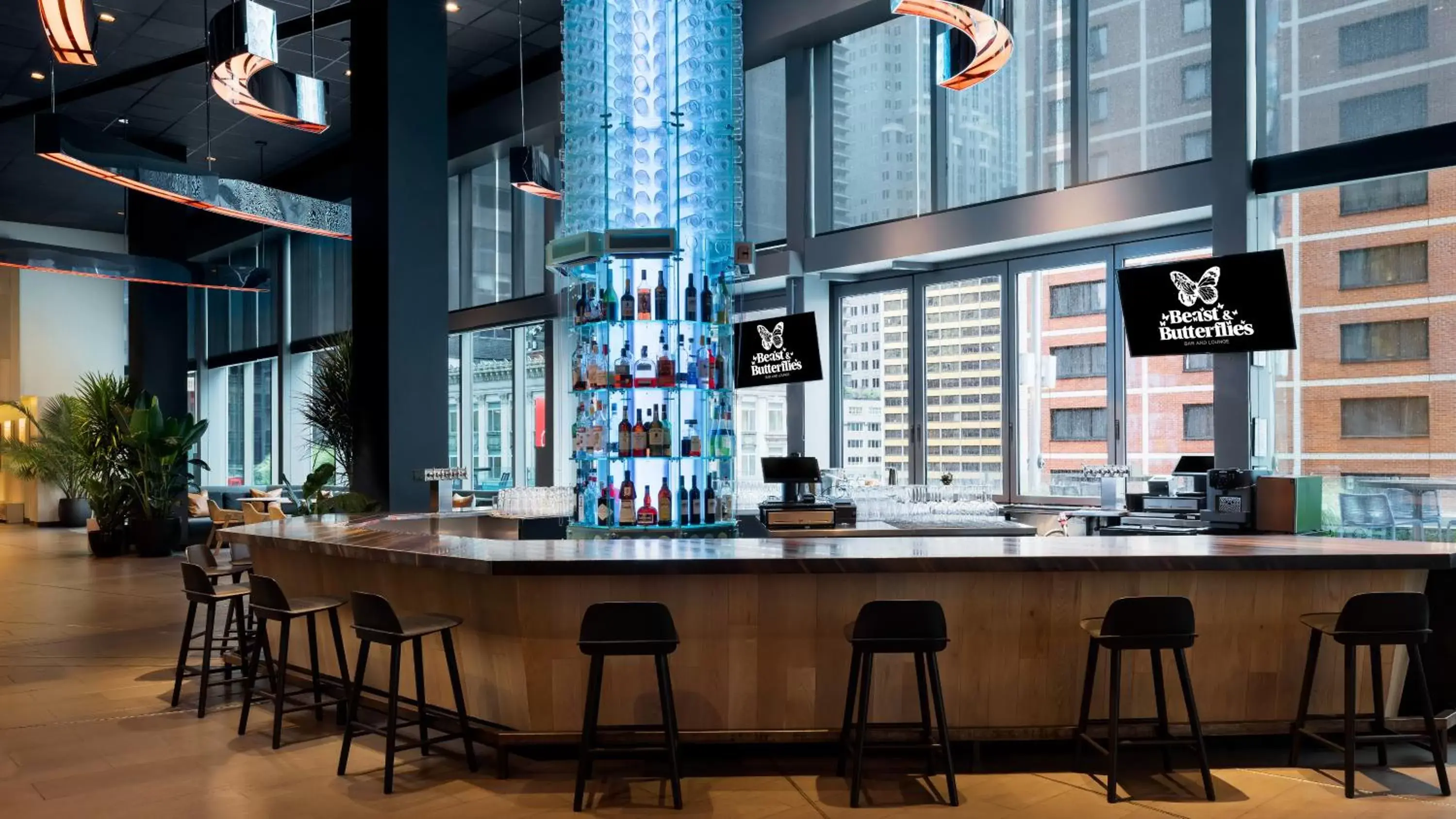 Lounge or bar, Lounge/Bar in M Social Hotel Times Square New York