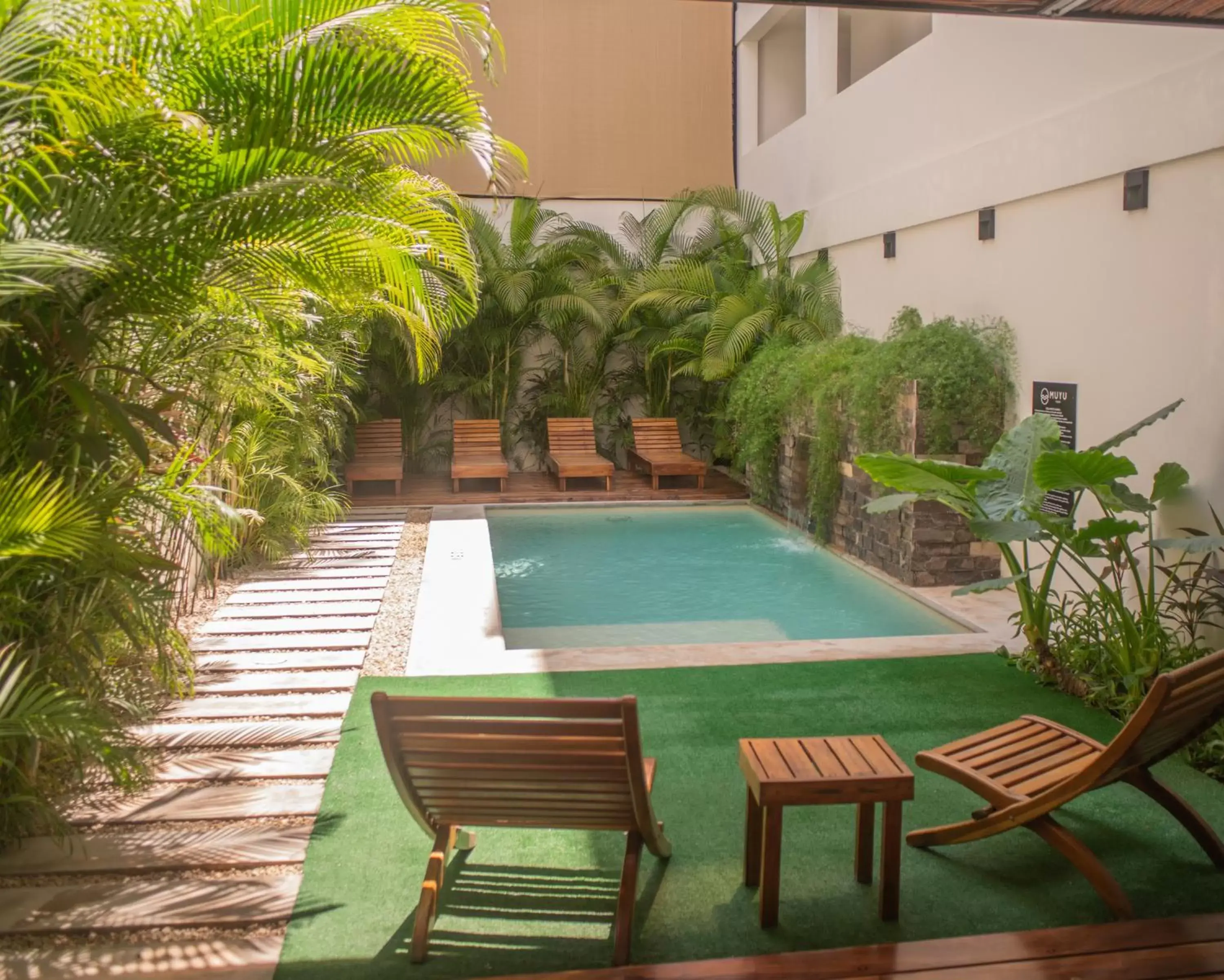 Swimming Pool in Hotel Muyu Tulum