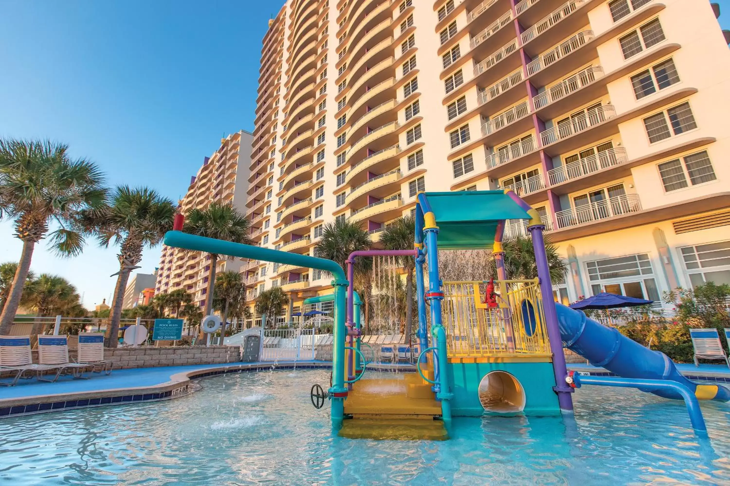 Children play ground in Club Wyndham Ocean Walk