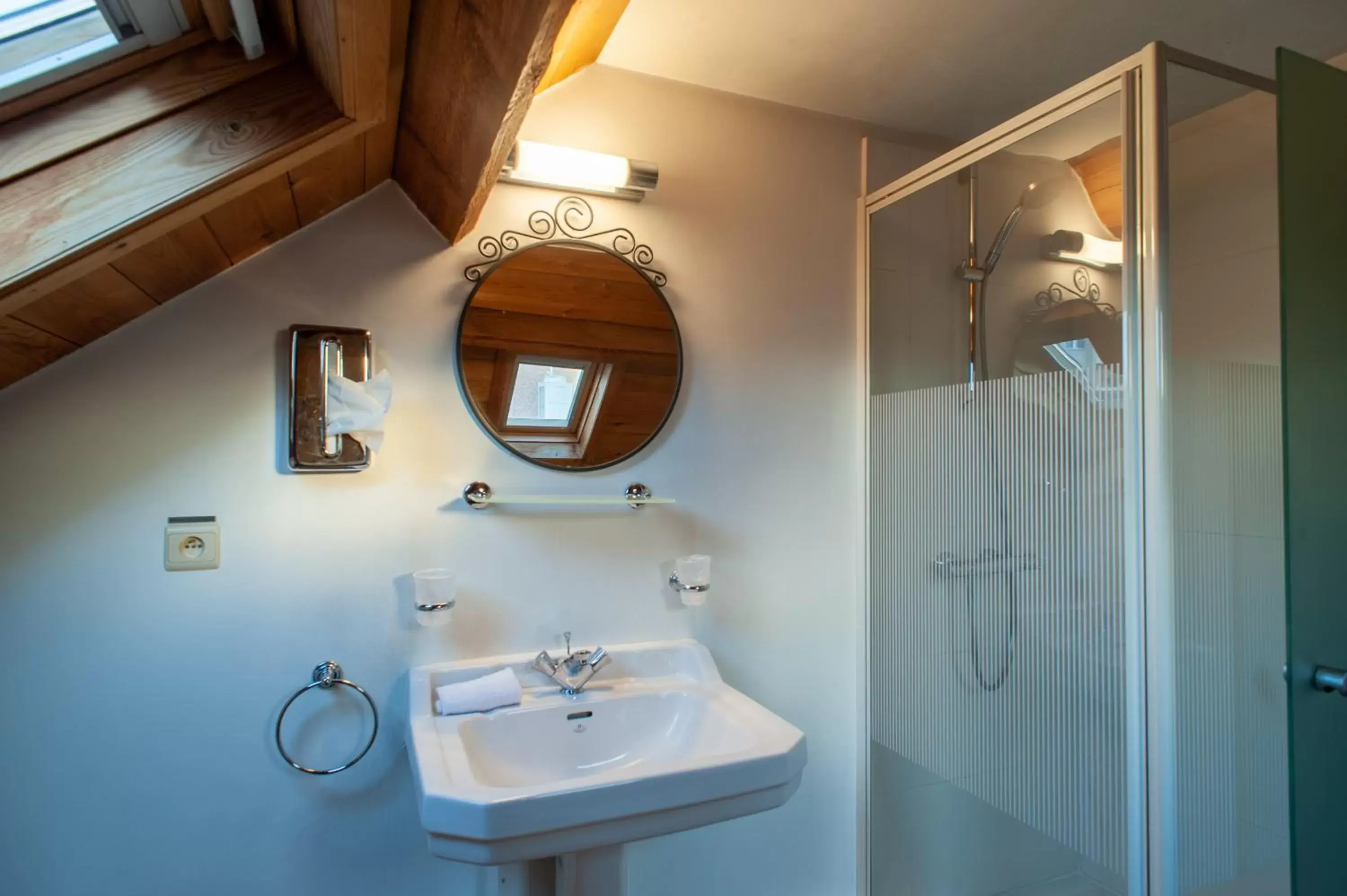 Bathroom in Charme Hotel Hancelot