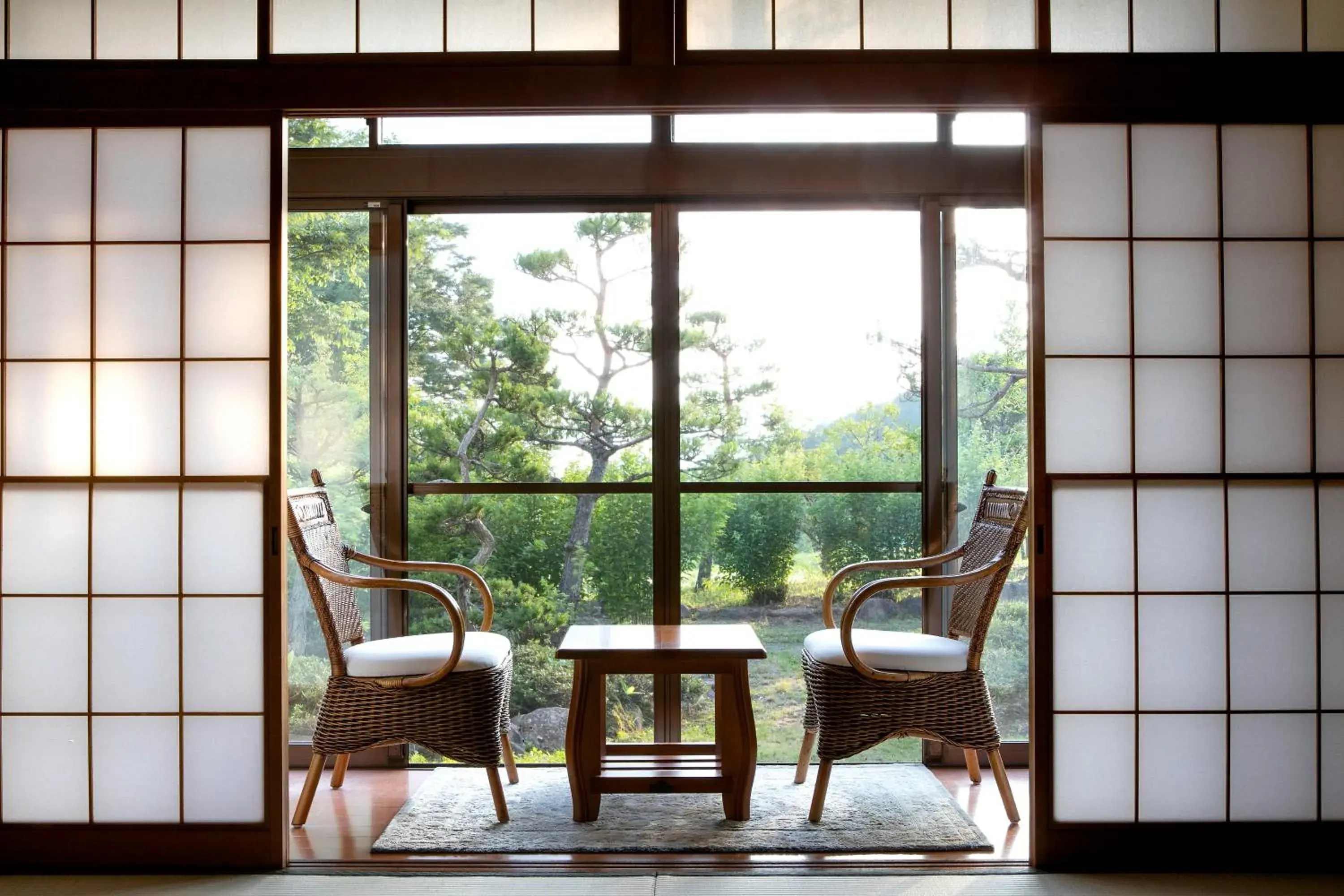 Balcony/Terrace in Ryokan Warabino