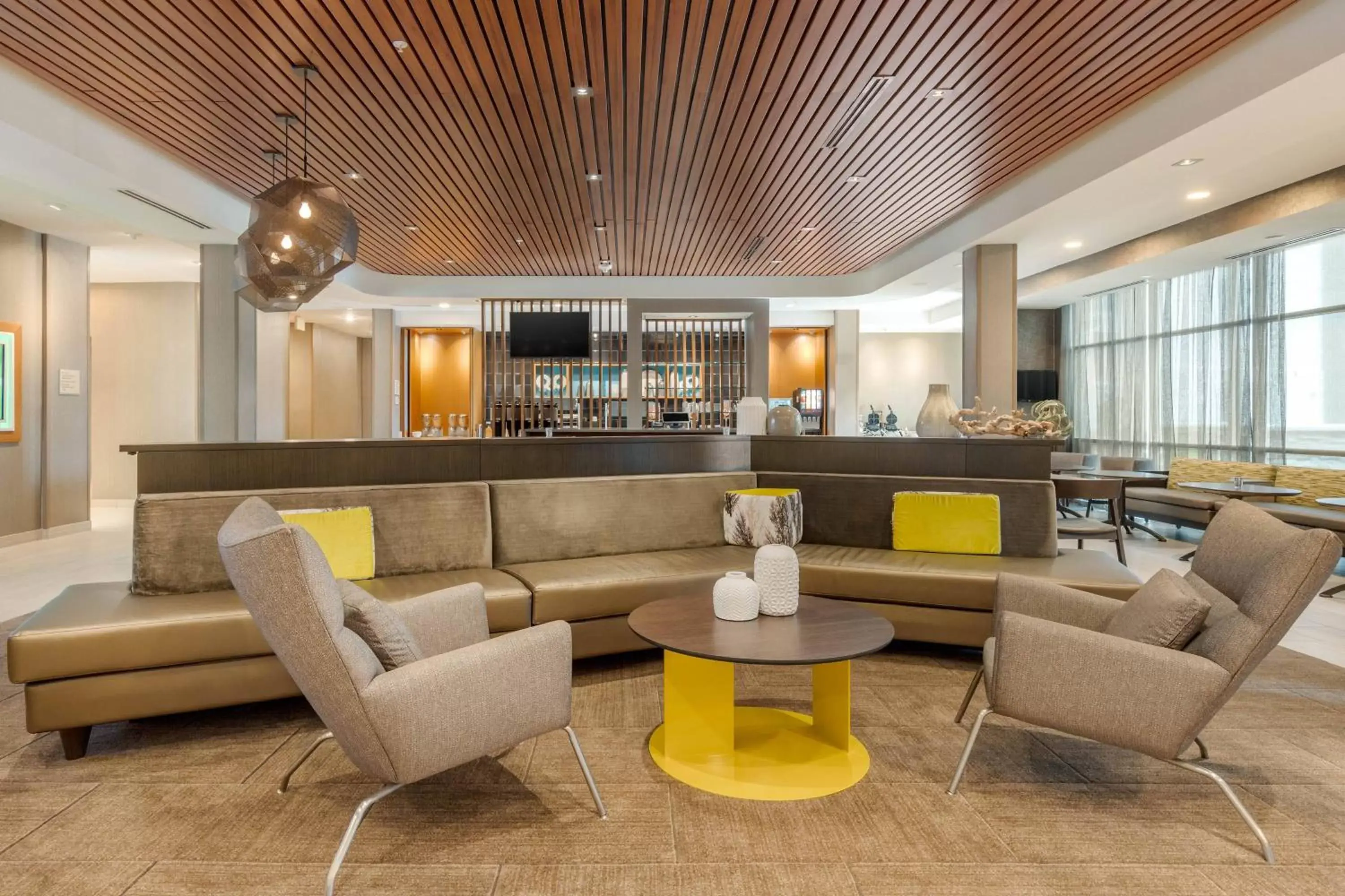 Lobby or reception, Lounge/Bar in SpringHill Suites Charlotte Southwest